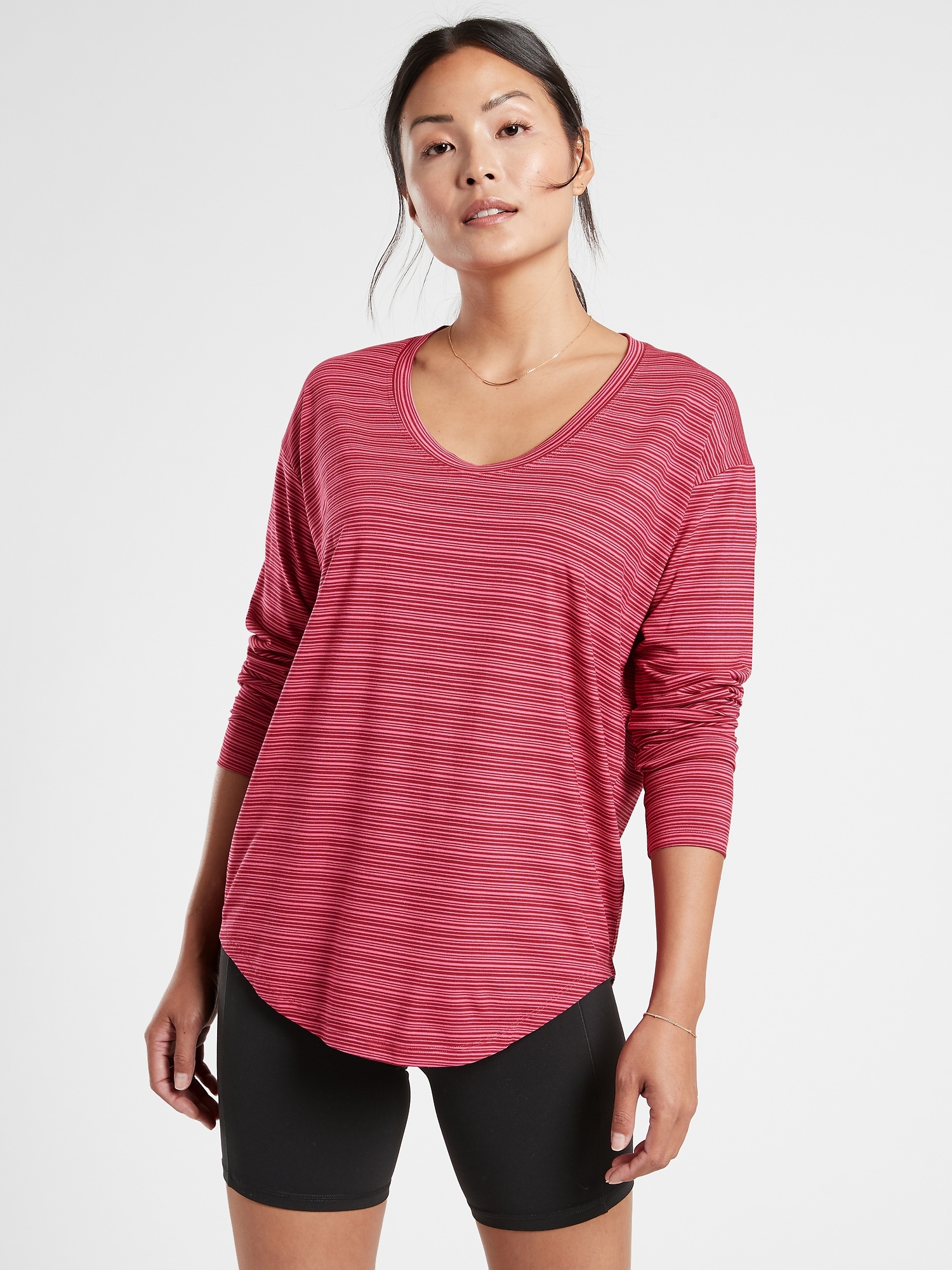 Cloudlight Stratus Striped Top