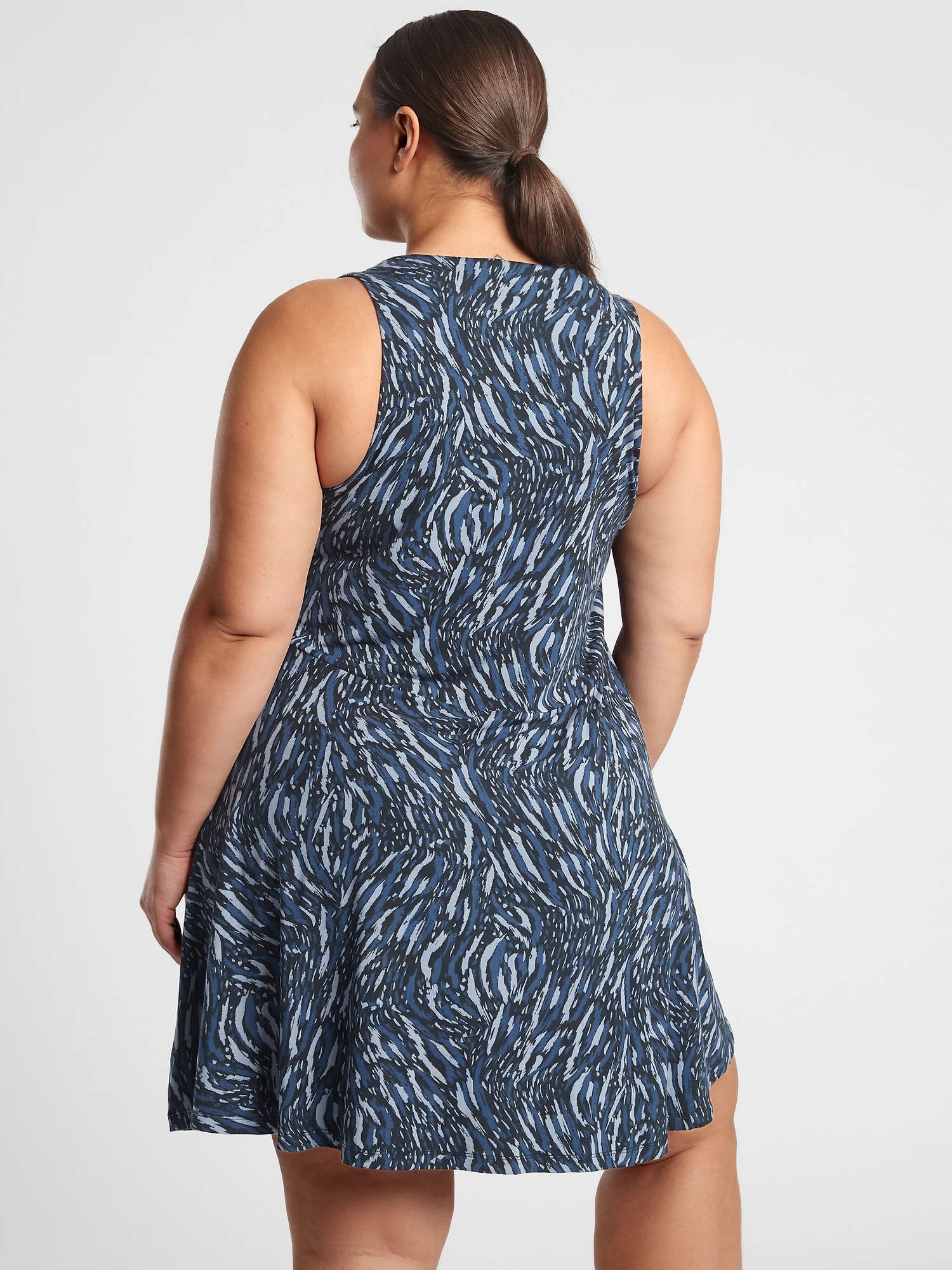Santorini Thera Printed Dress