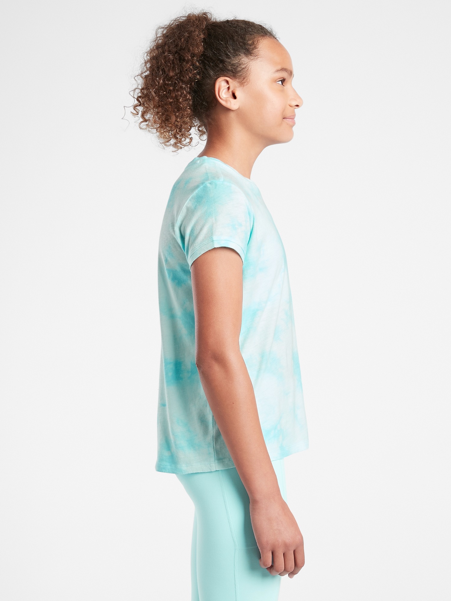 Athleta Girl Daily Tie Dye Tee