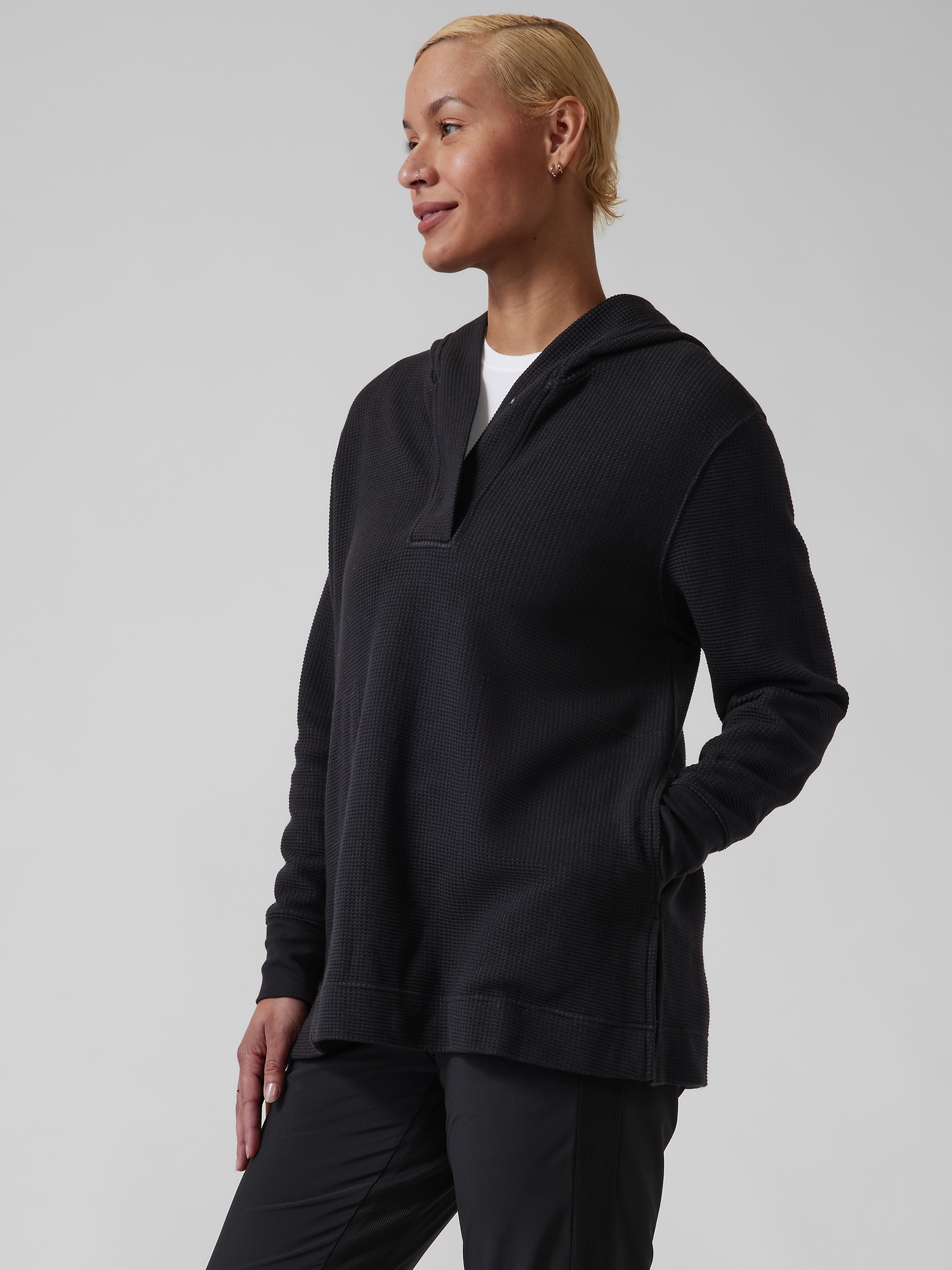 Coaster Luxe Waffle Hoodie