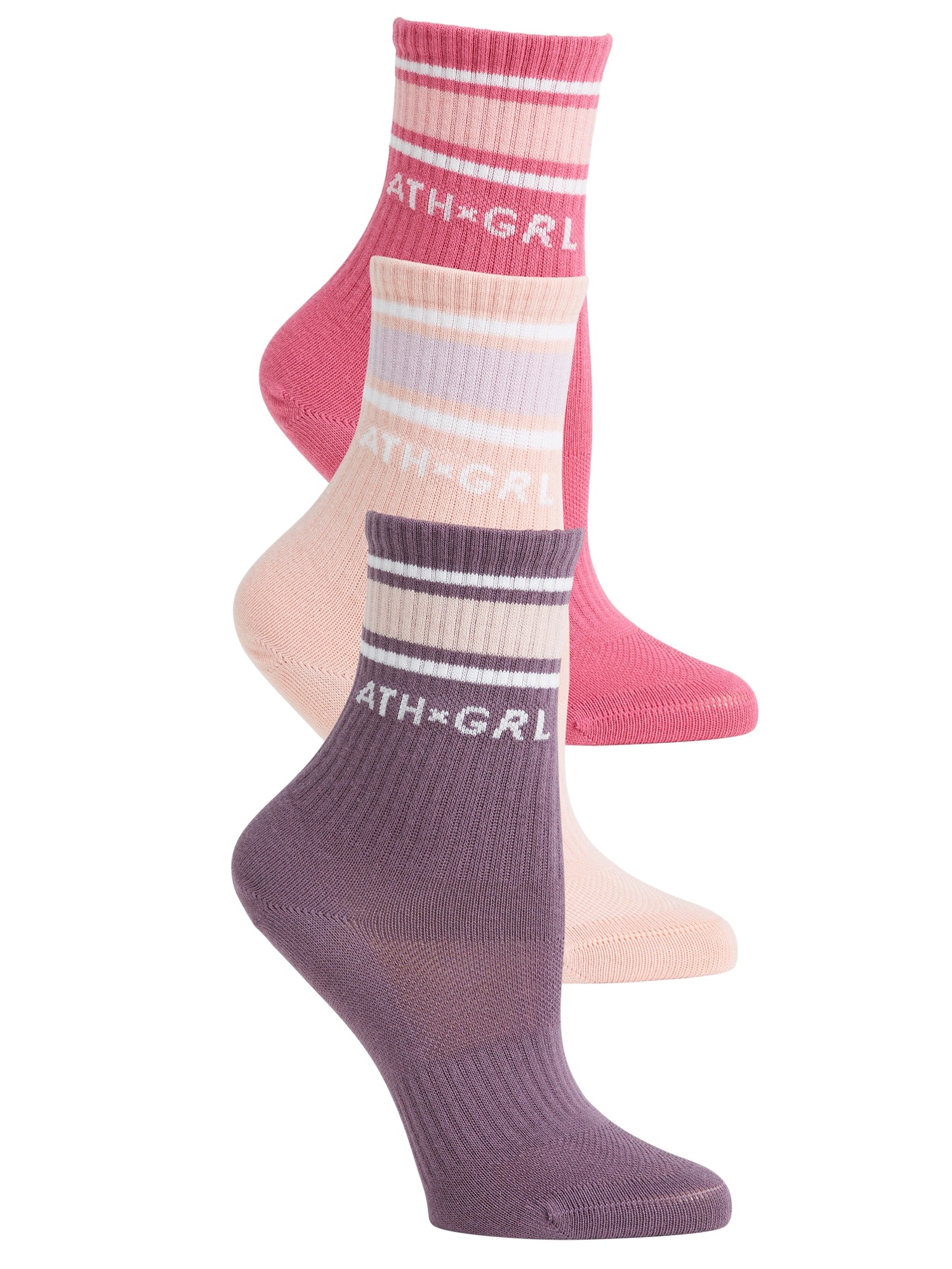 Athleta Girl Everyday Crew Sock 3