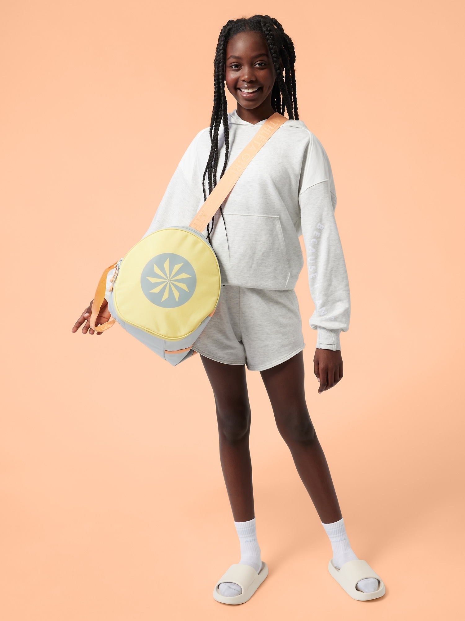 Athleta Girl SB Warm Up Midi Sweatshort