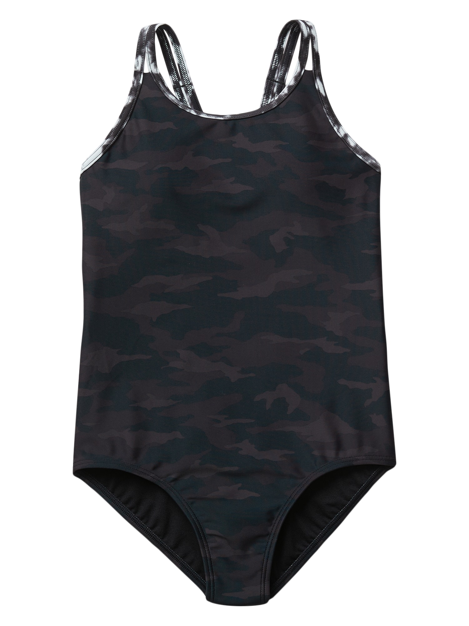 Athleta Girl Camo Tie Dye One Piece