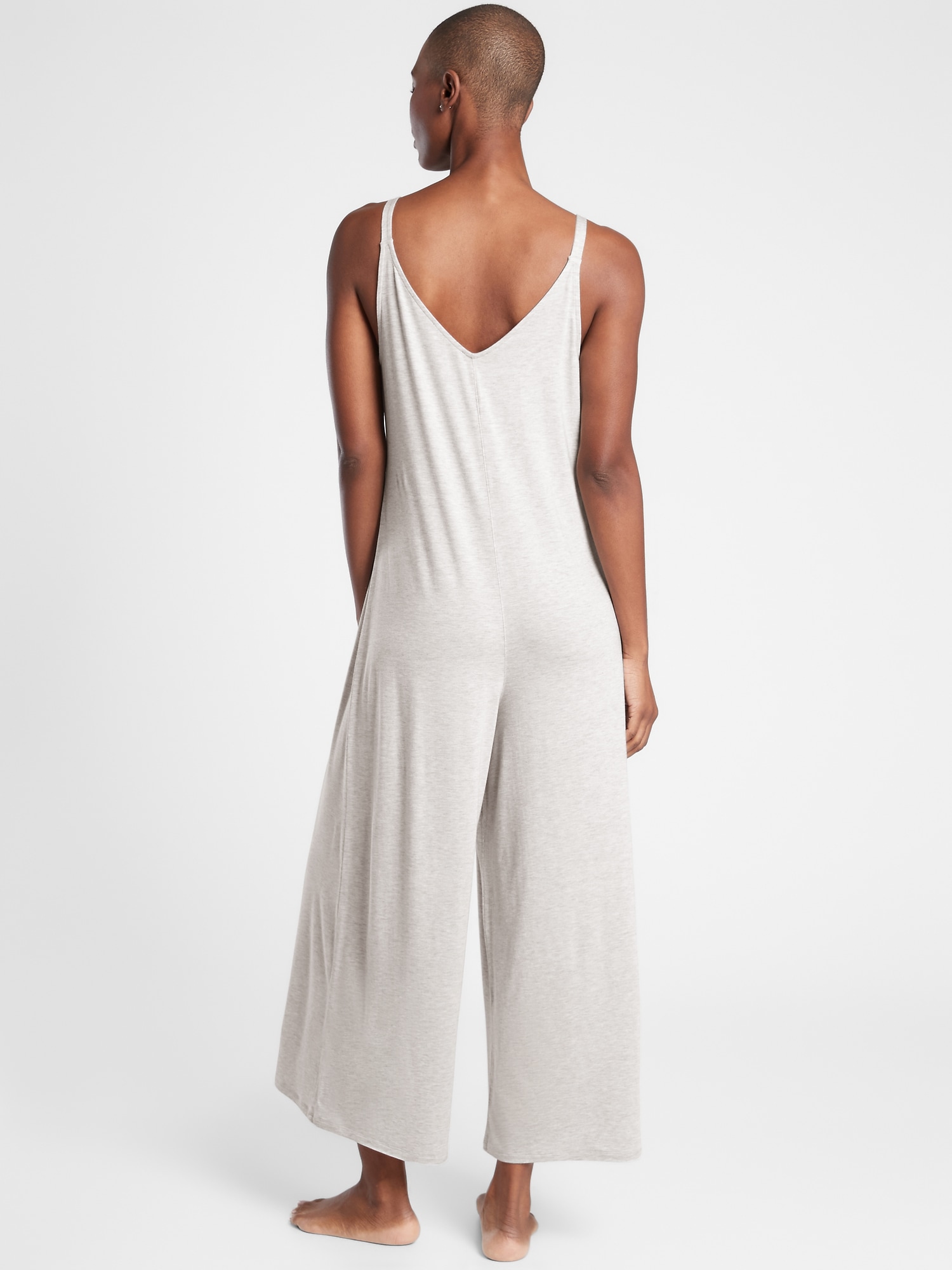 Nighttime Bliss Sleep V Neck Romper