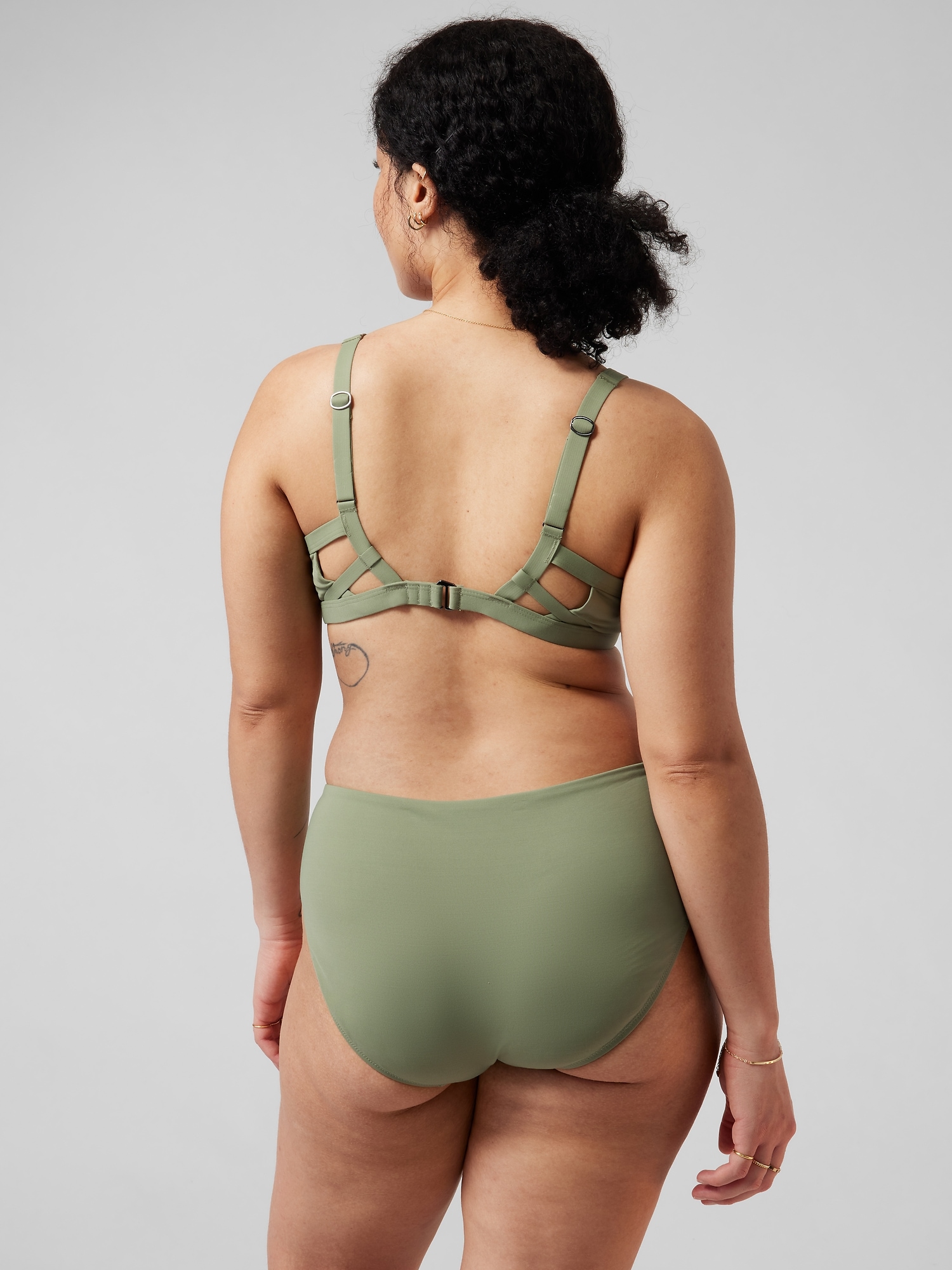 Palm Bra Cup Bikini Top