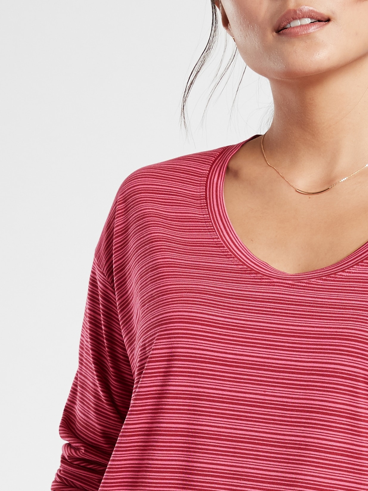 Cloudlight Stratus Striped Top