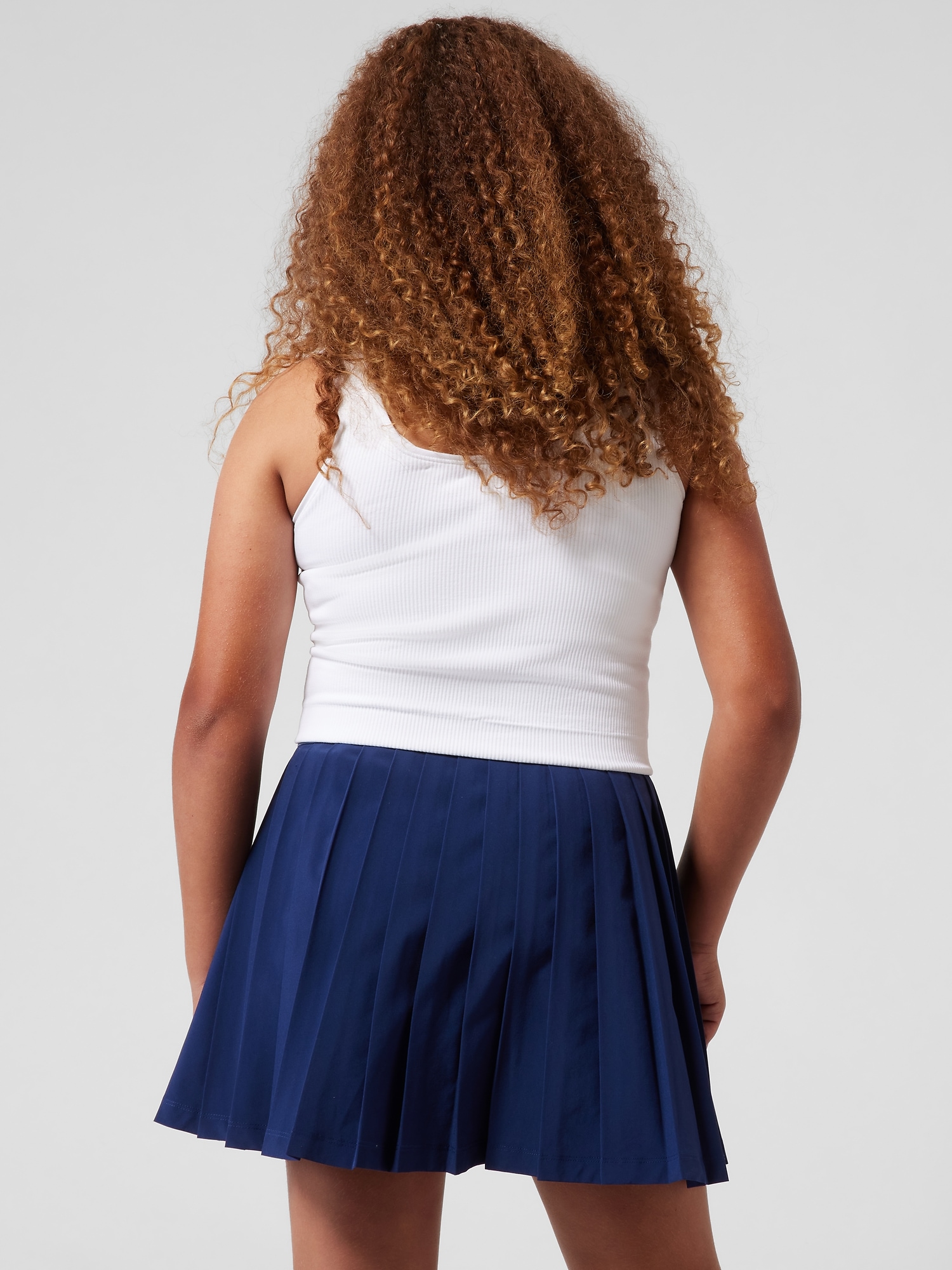 Athleta Girl Rise Above Rib Crop Tank