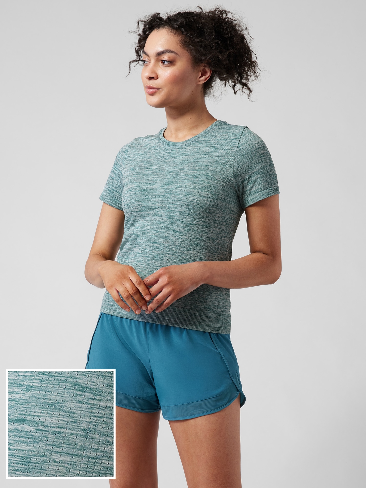 In Motion Seamless Heather Tee