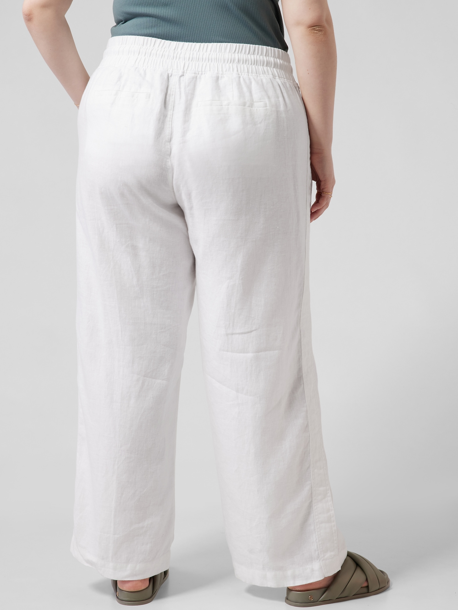 Cabo Linen Wide Leg Pant