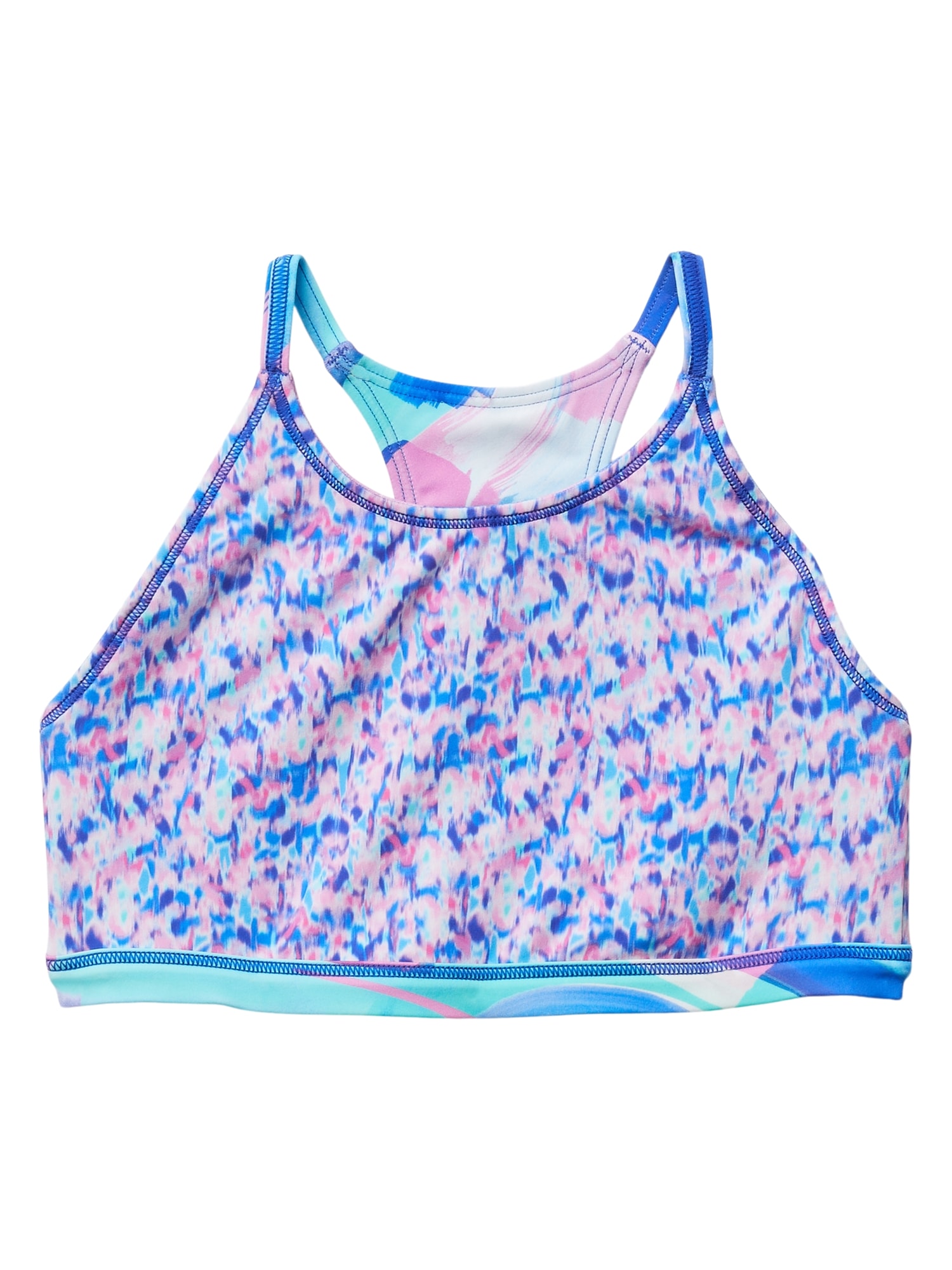 Athleta Girl Reversible Santorini Energy Bikini Top