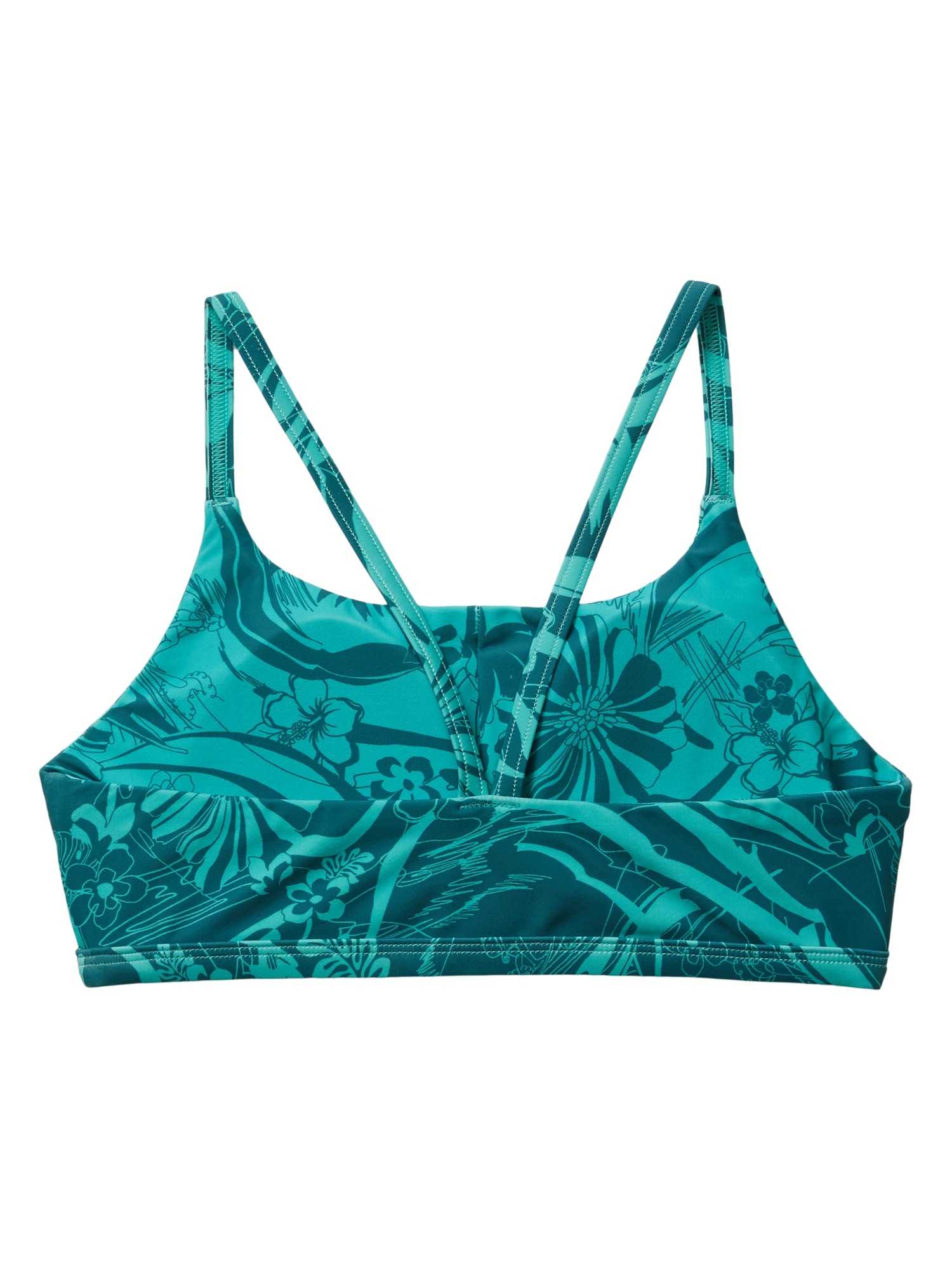 Athleta Girl Surf Dream Reversible Bikini Top