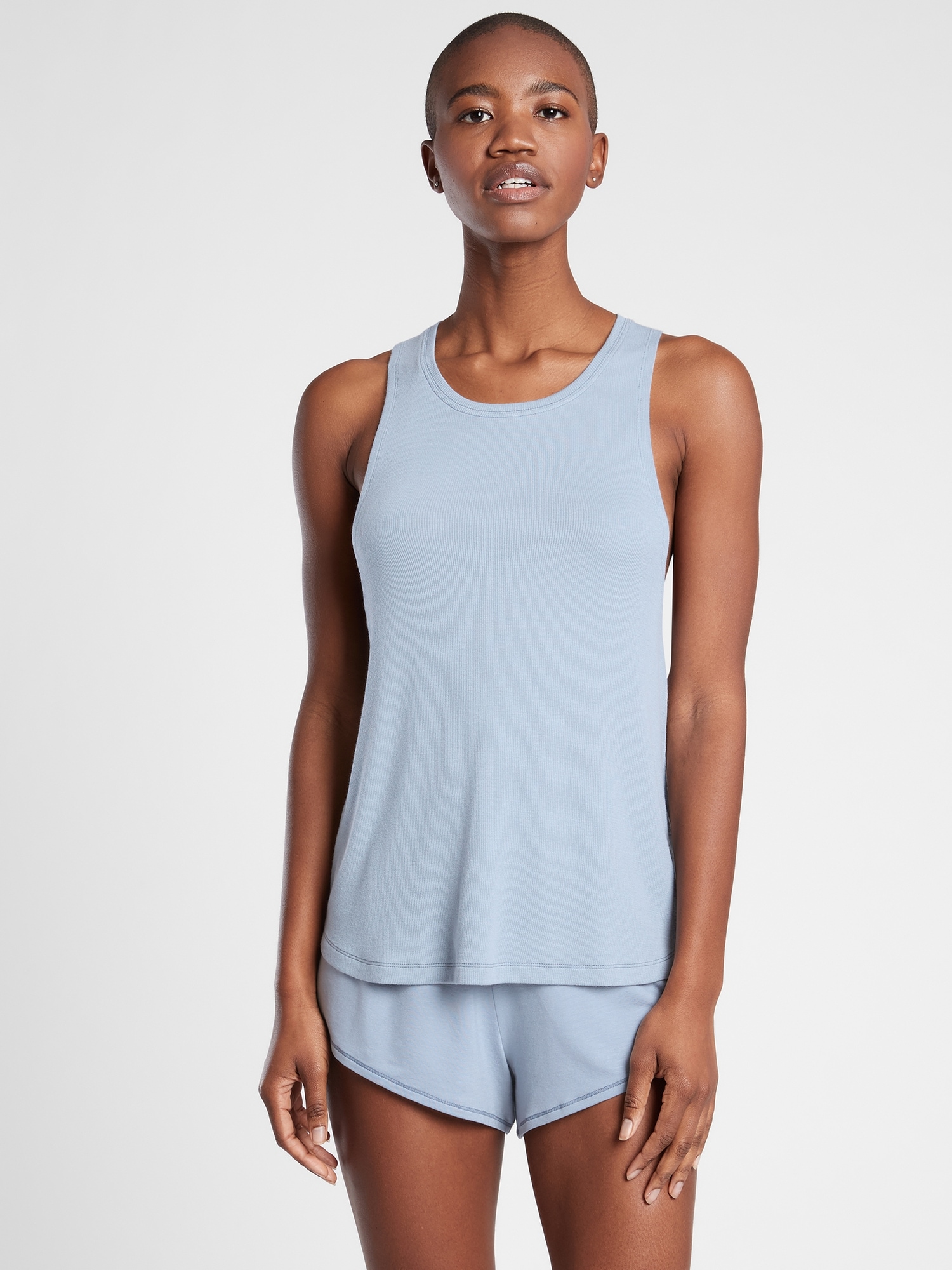 Well Rested Rib Sleep Tank