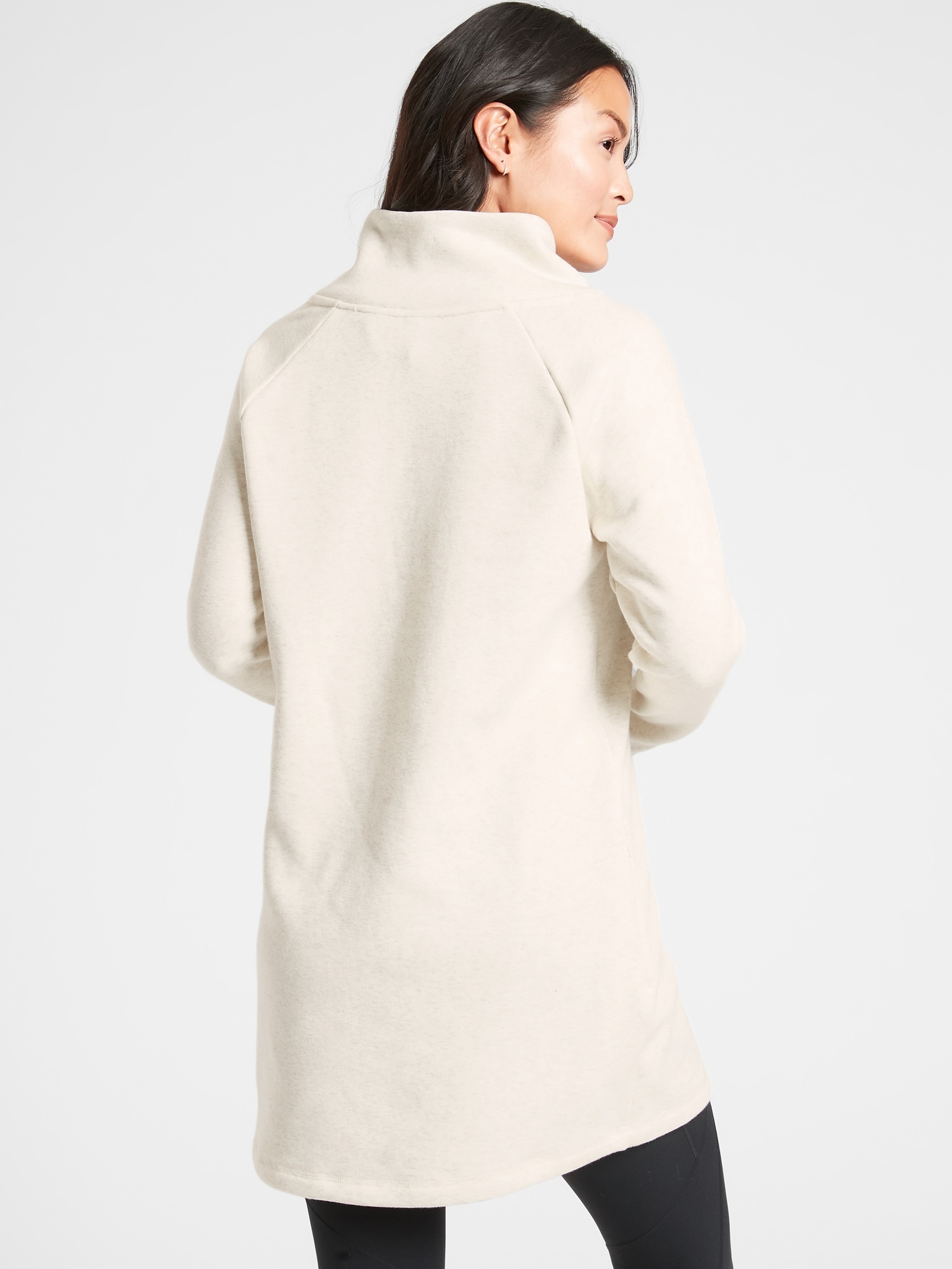 Cozy Karma Asym Sweatshirt Dress