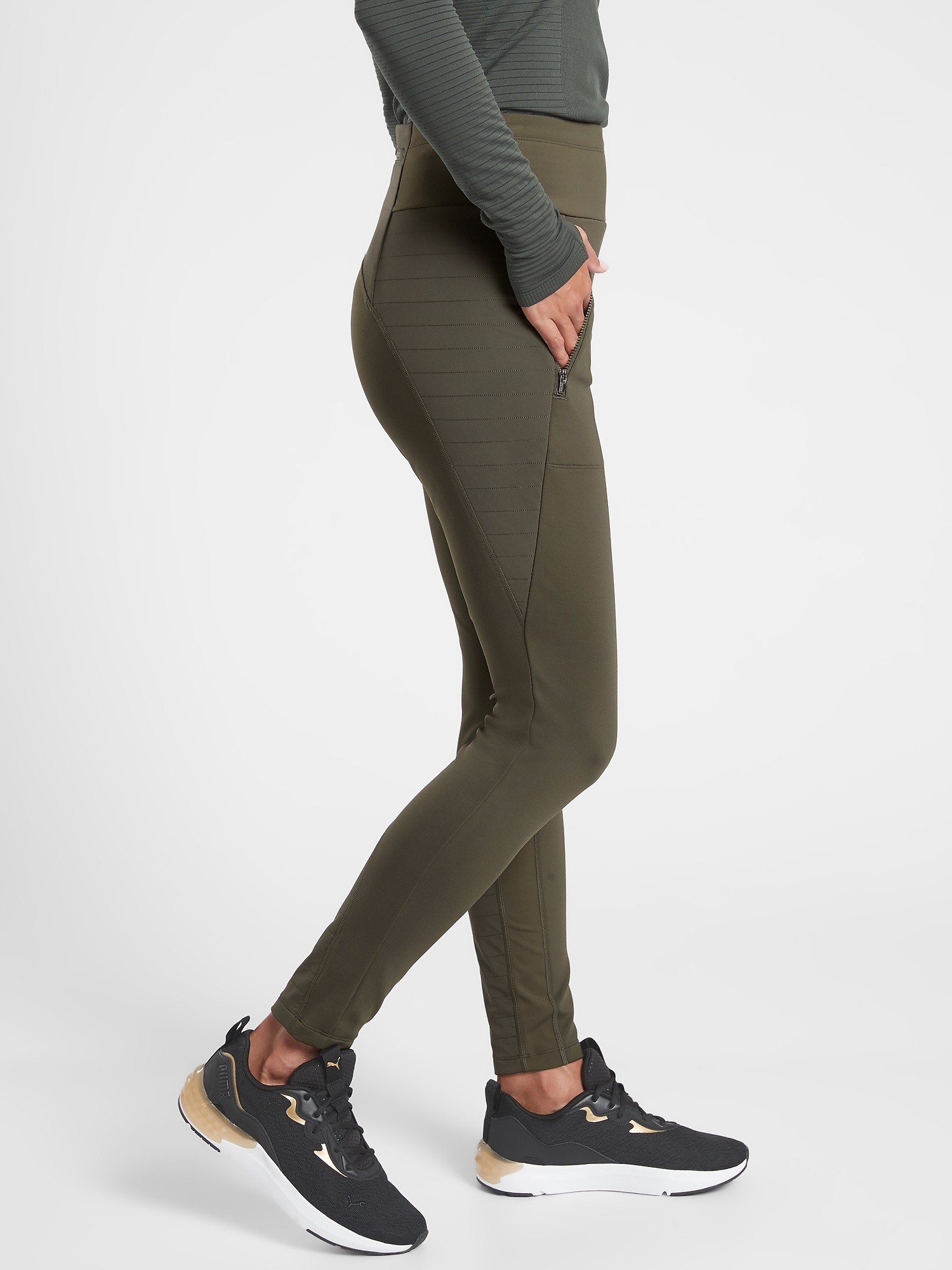 Peak Hybrid Fleece Tight