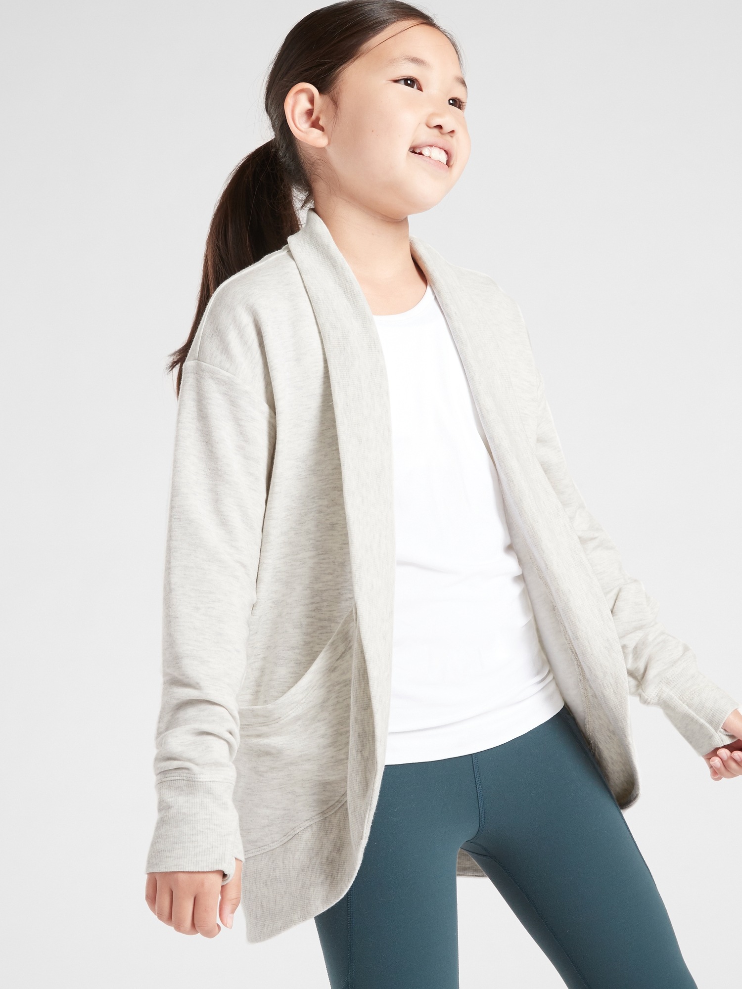 Athleta Girl Wrap Roll Sweatshirt 2.0