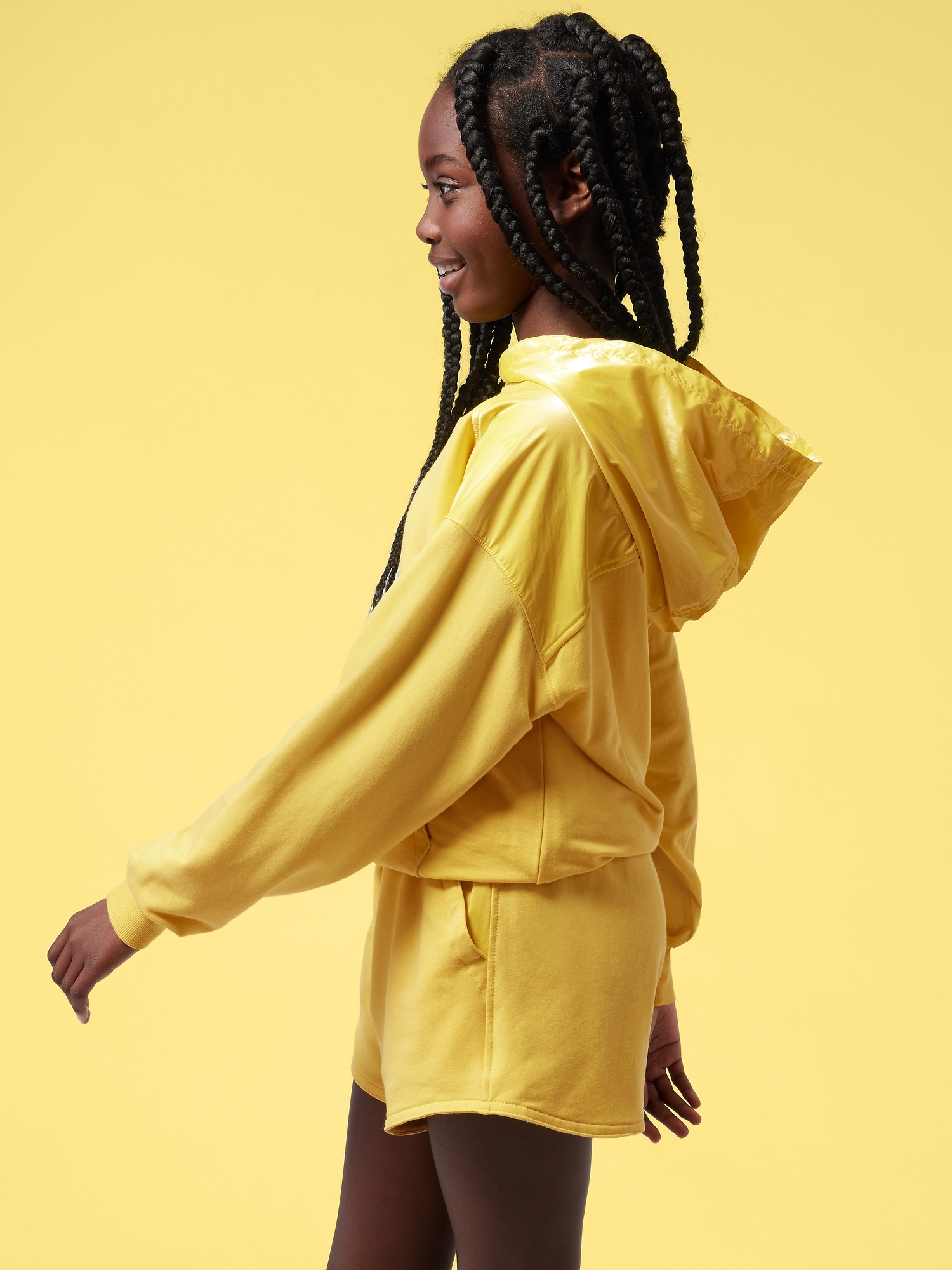 Athleta Girl SB Oversized Warm Up Sweatshirt