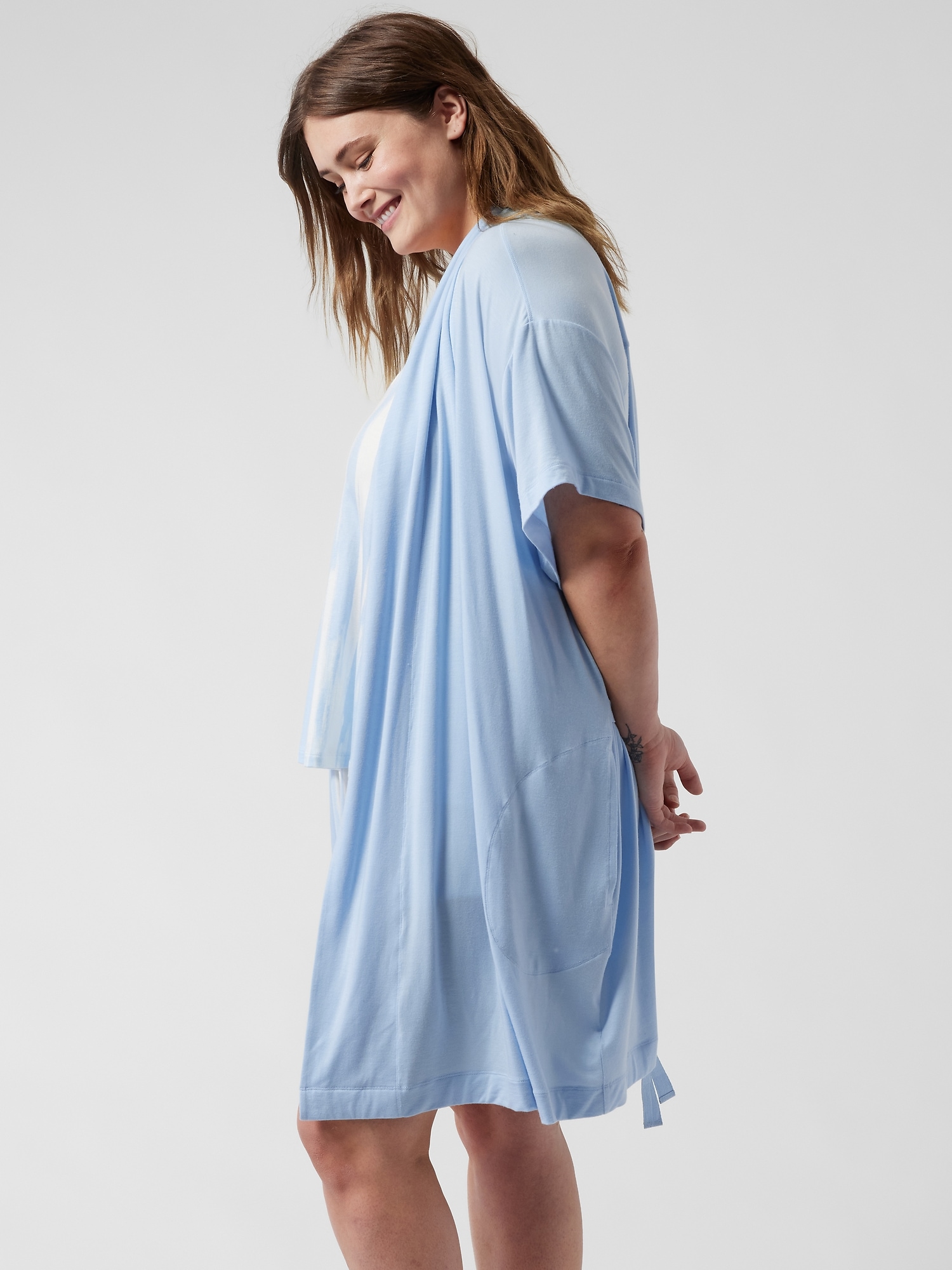 Nighttime Bliss Short Sleeve Robe
