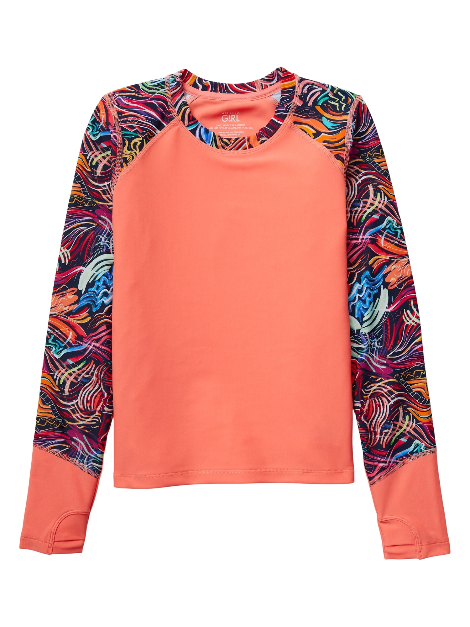 Athleta Girl Long Sleeve Rashguard