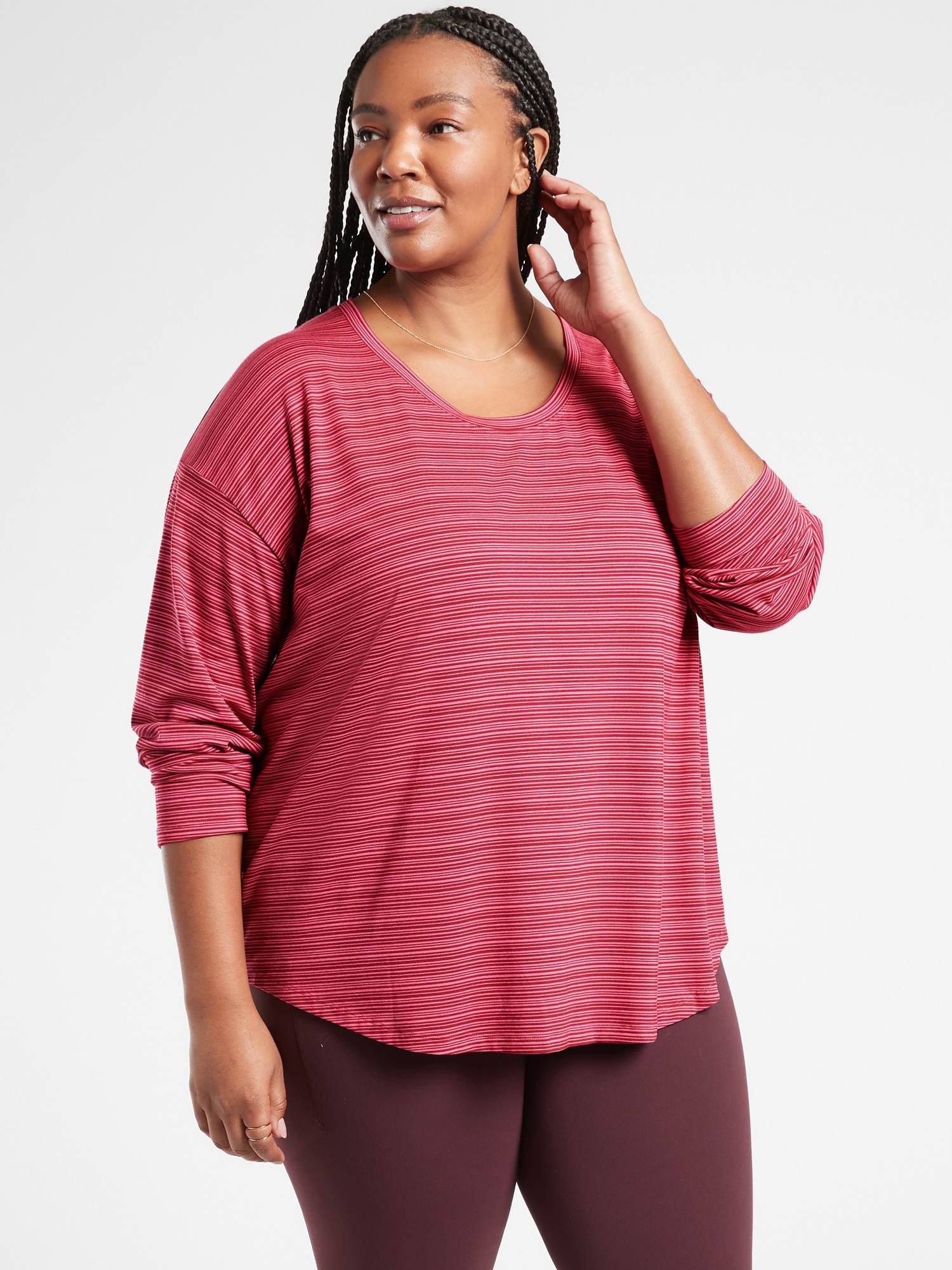 Cloudlight Stratus Striped Top