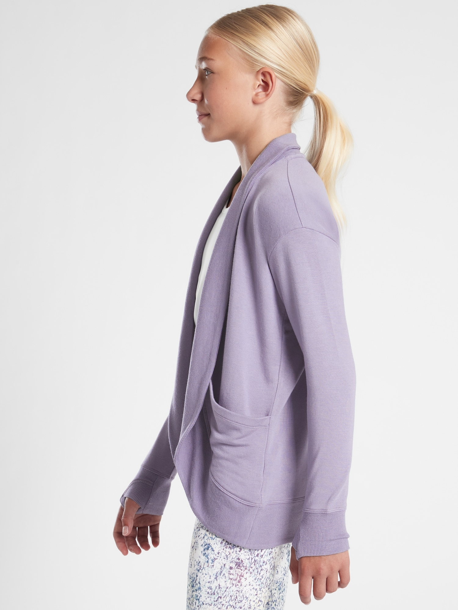 Athleta Girl Wrap Roll Sweatshirt 2.0