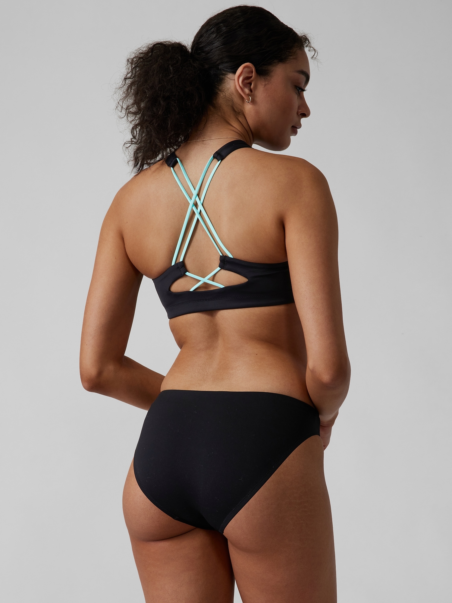 Freestyle Camo High Neck Bikini Top