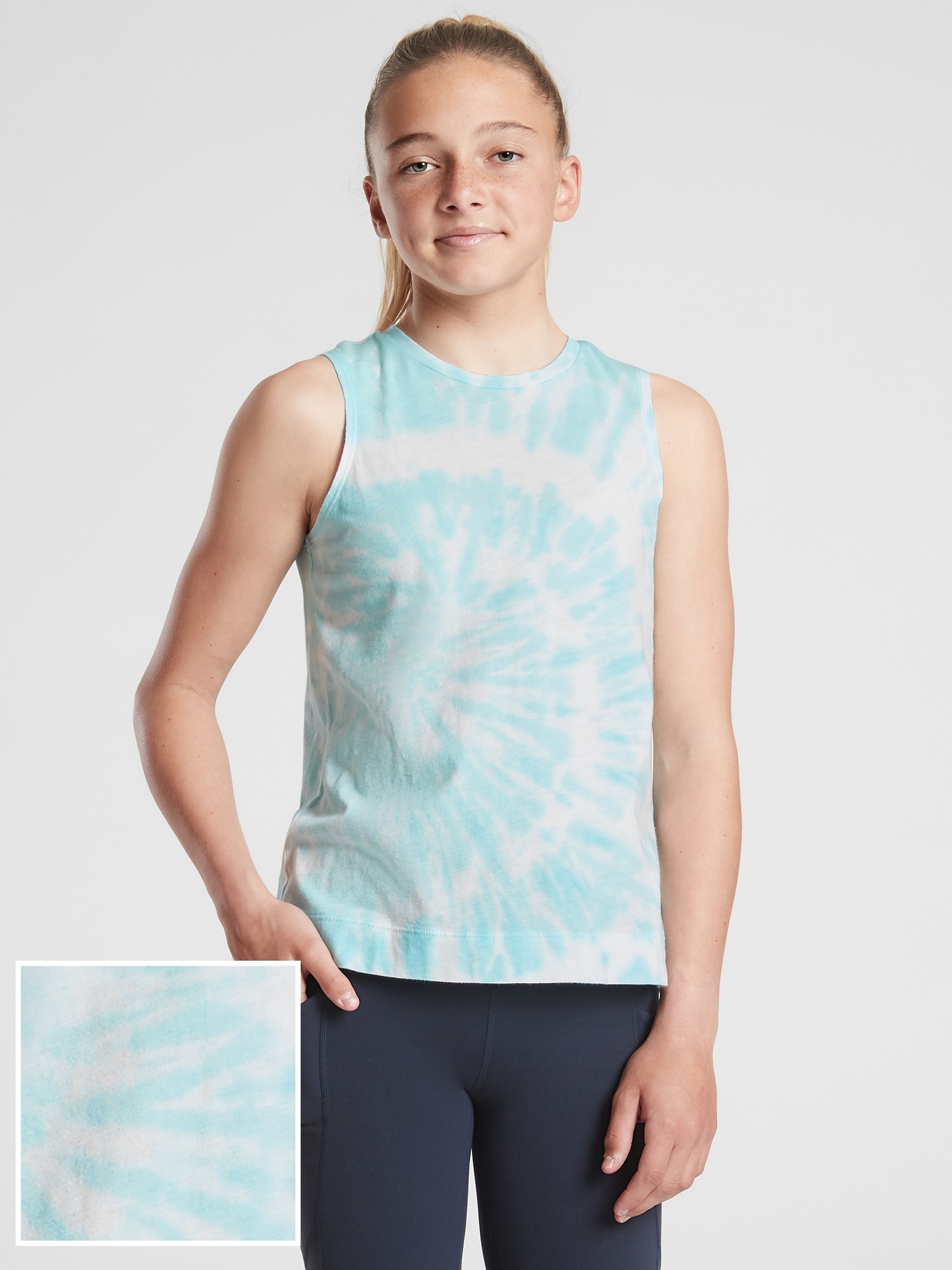 Athleta Girl Tie Dye Explore Tank