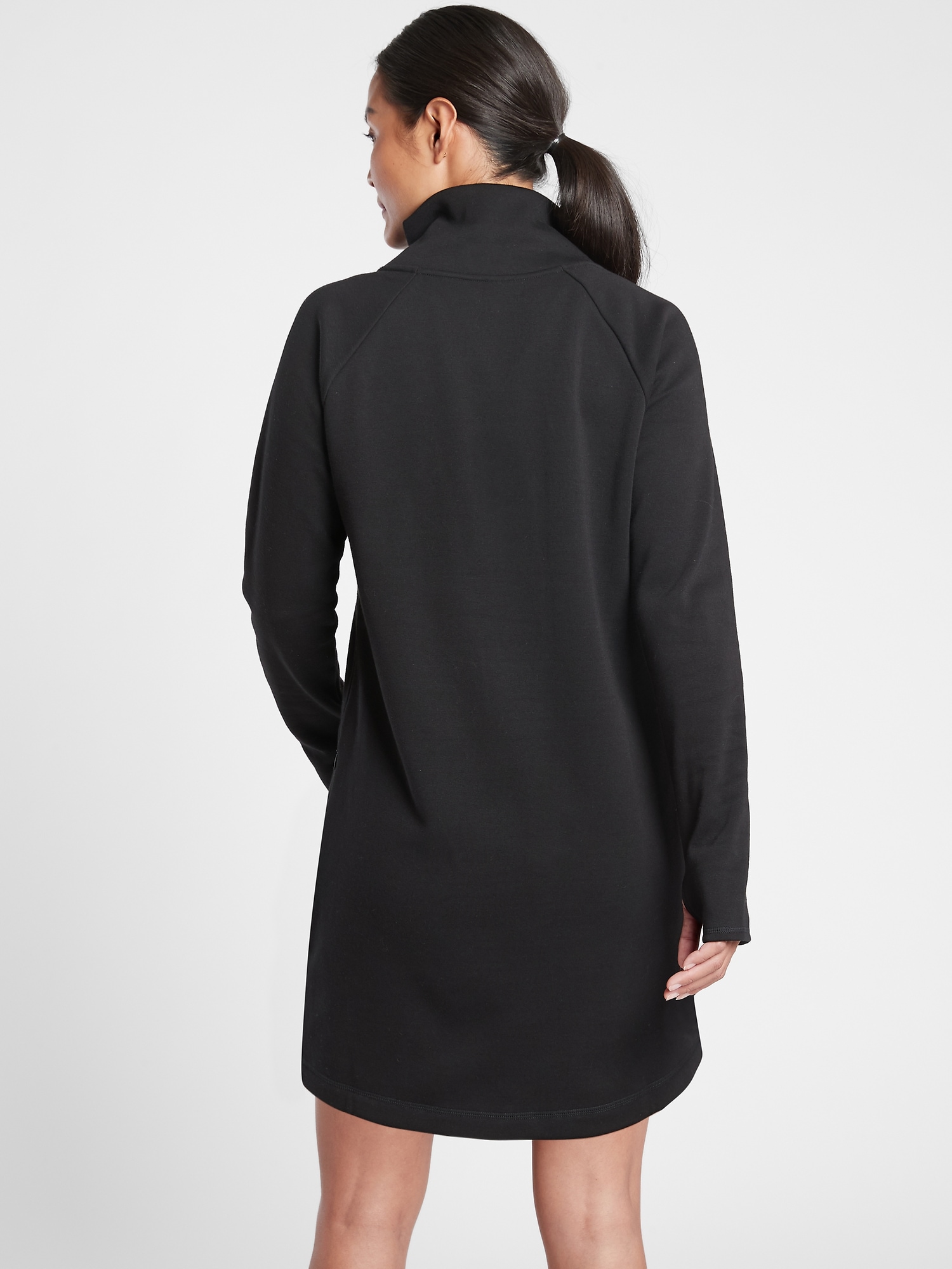Cozy Karma Asym Sweatshirt Dress