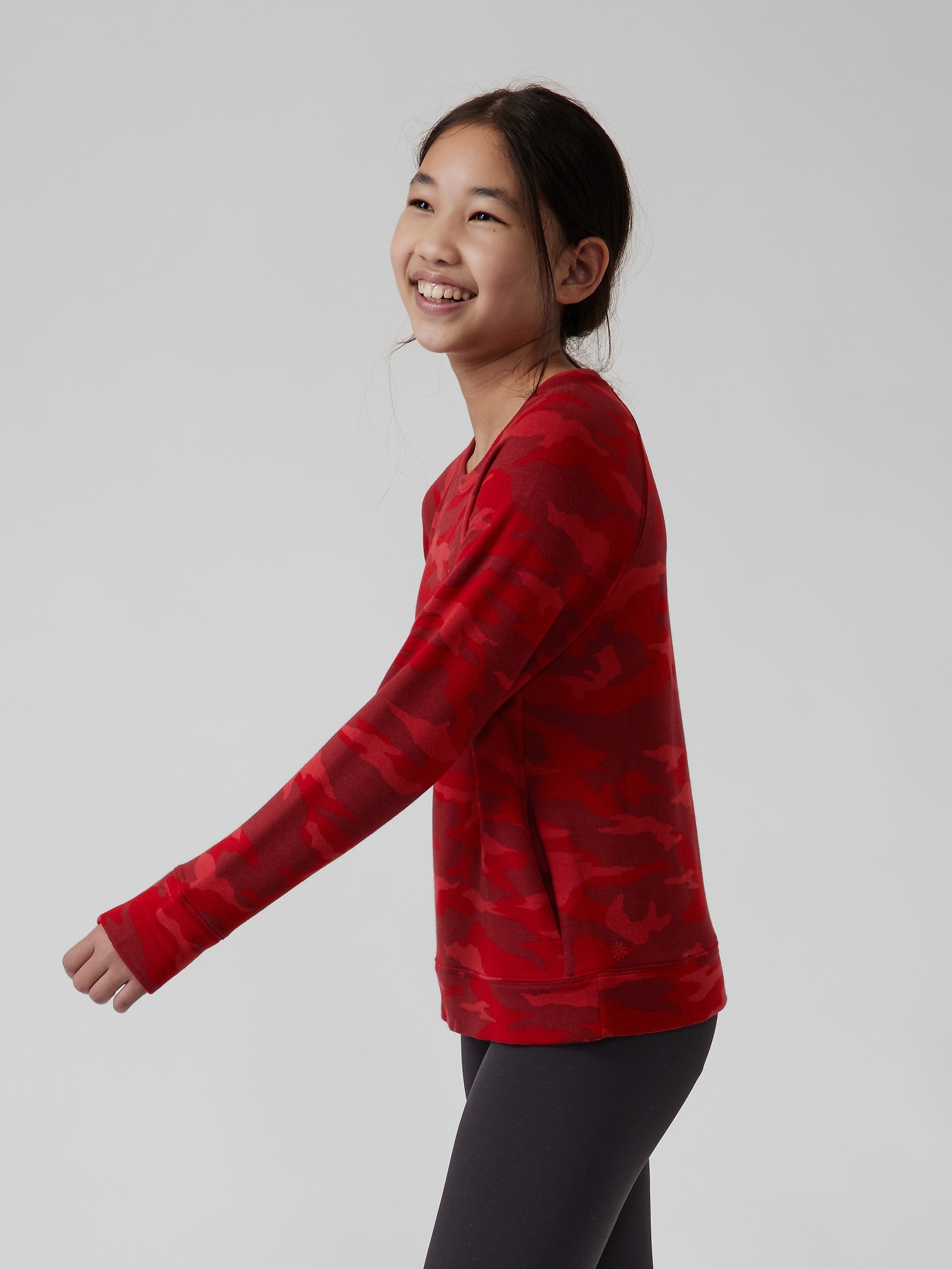 Athleta Girl Warm Up Sweatshirt