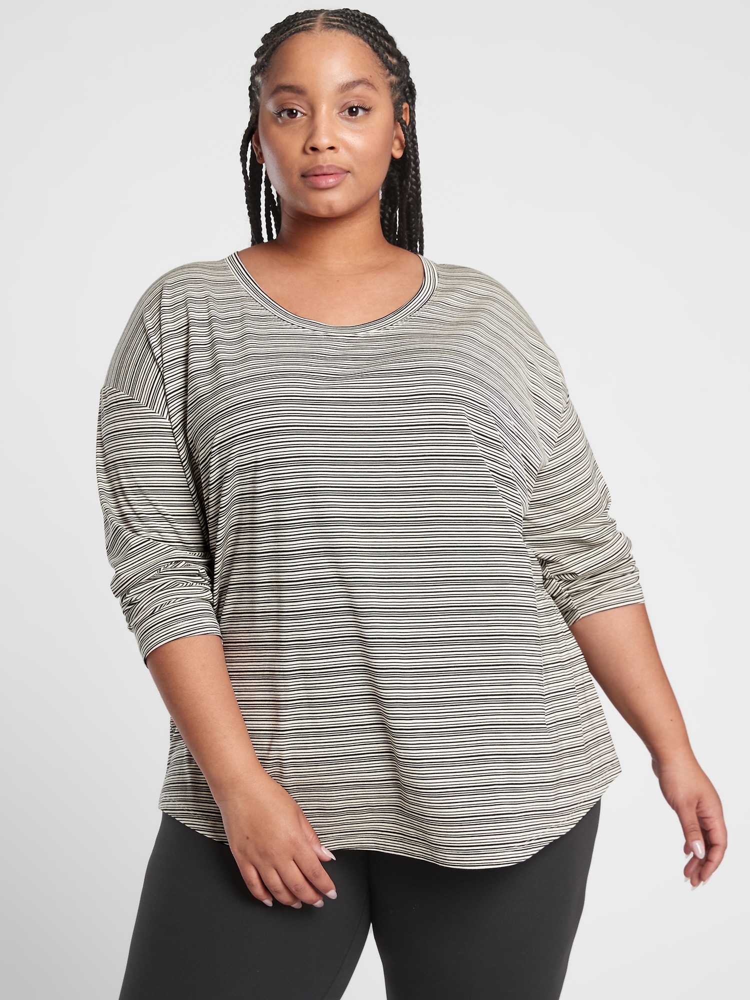 Cloudlight Stratus Striped Top