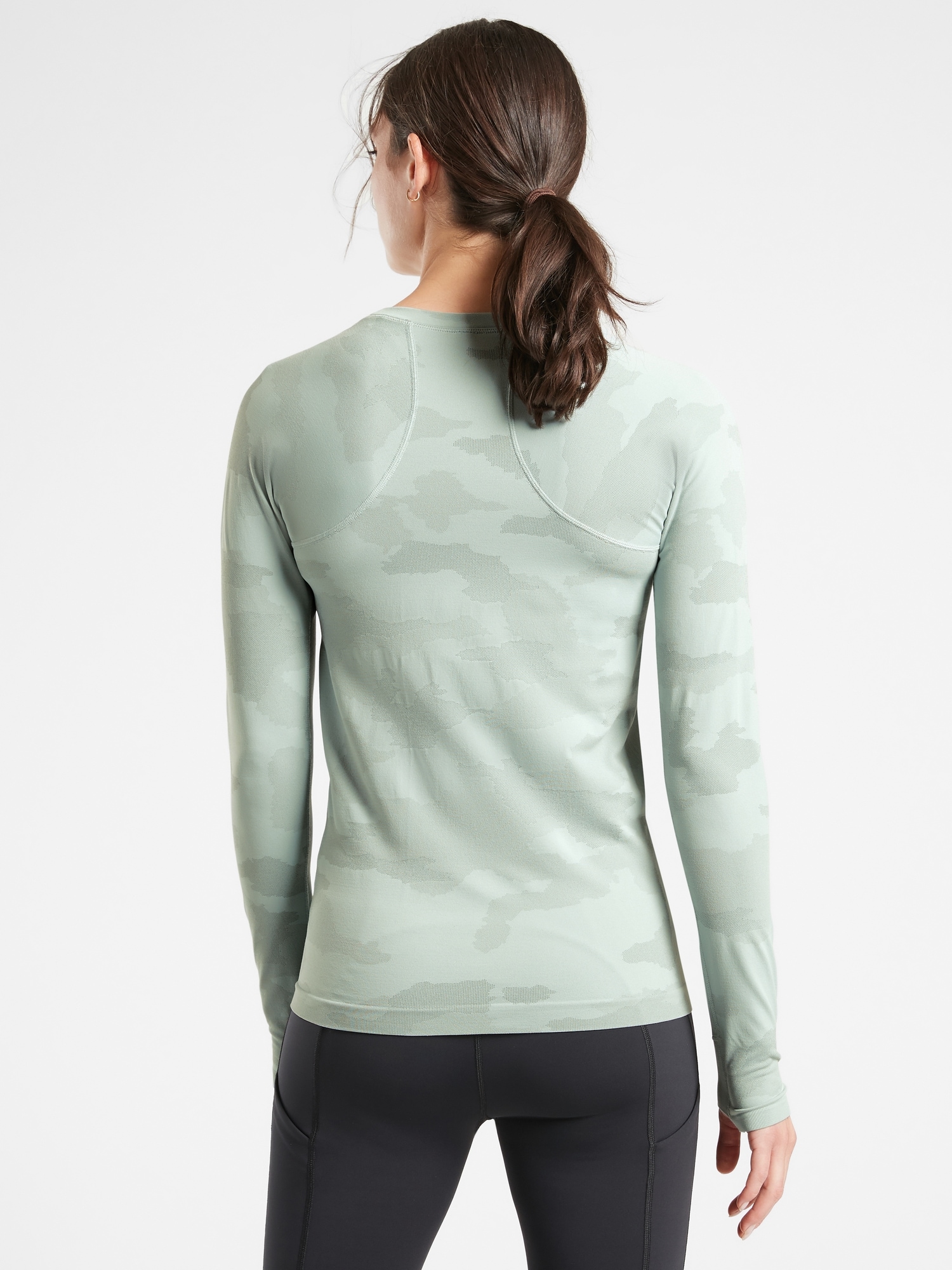 Momentum Seamless Camo Top