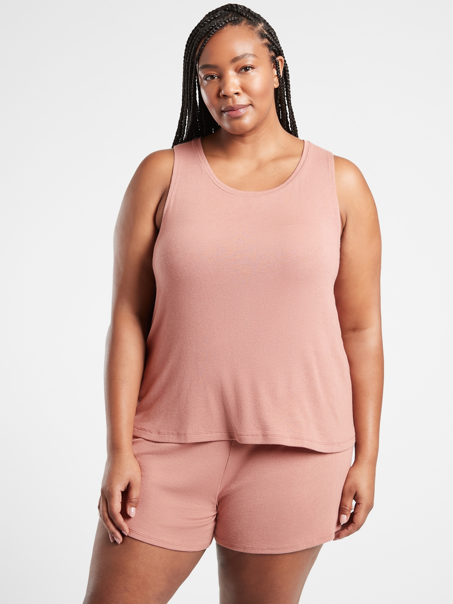 Well Rested Rib Sleep Tank