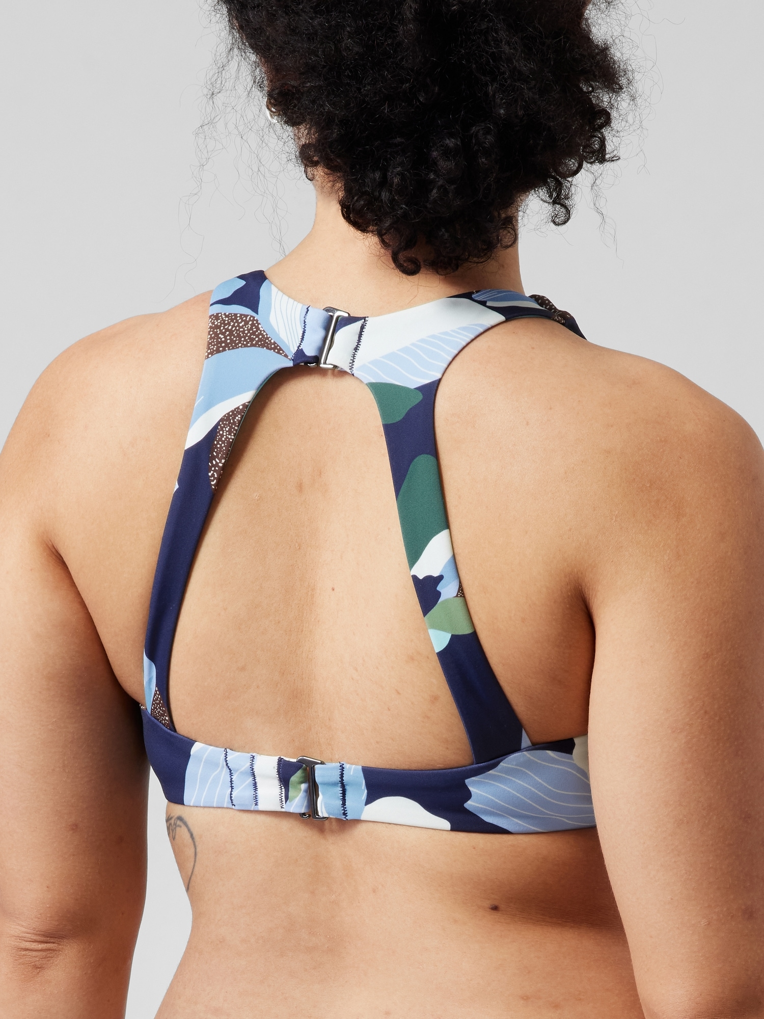 Maldives Printed Bikini Top