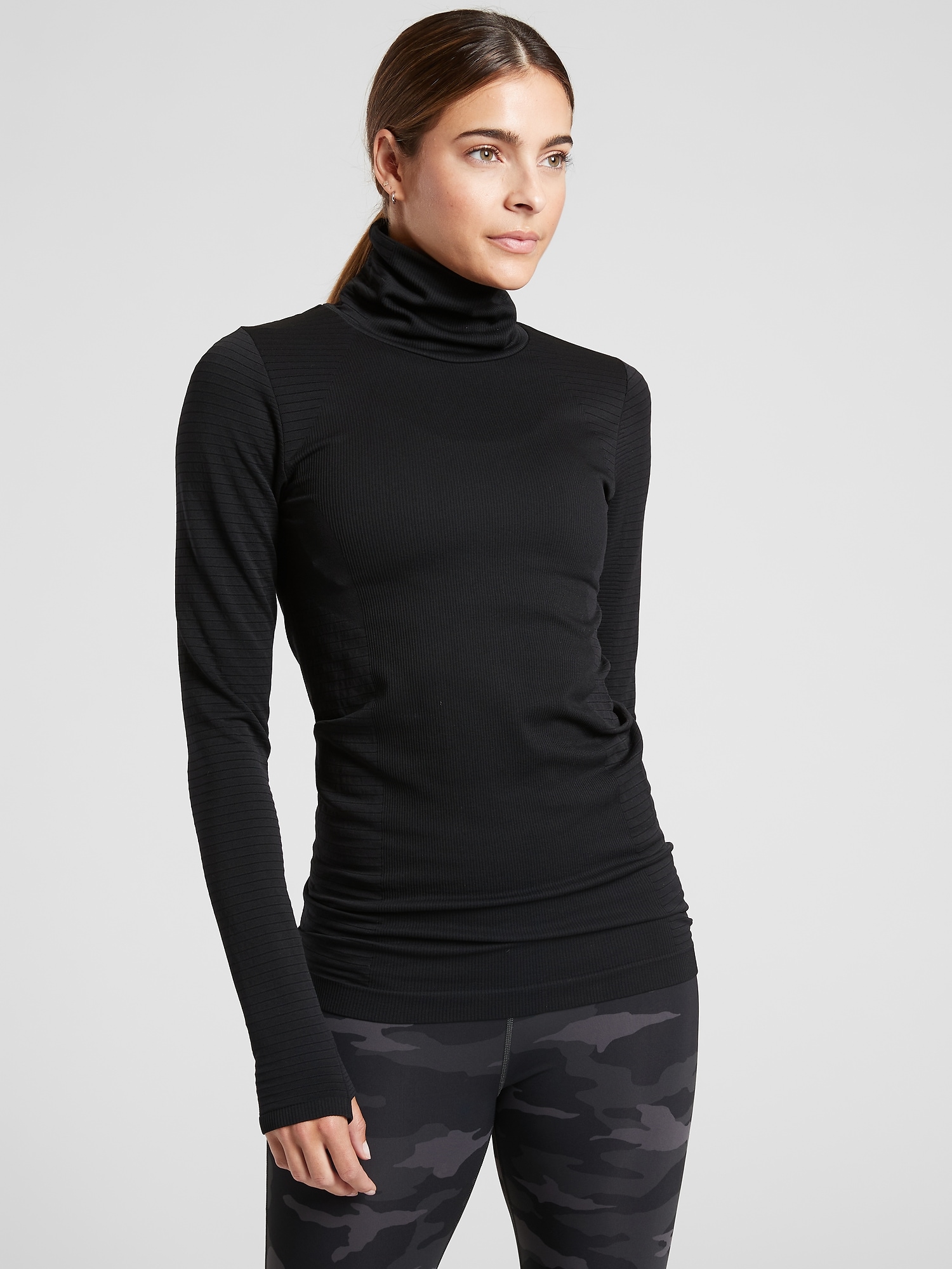 Flurry Blizzard Seamless Turtleneck