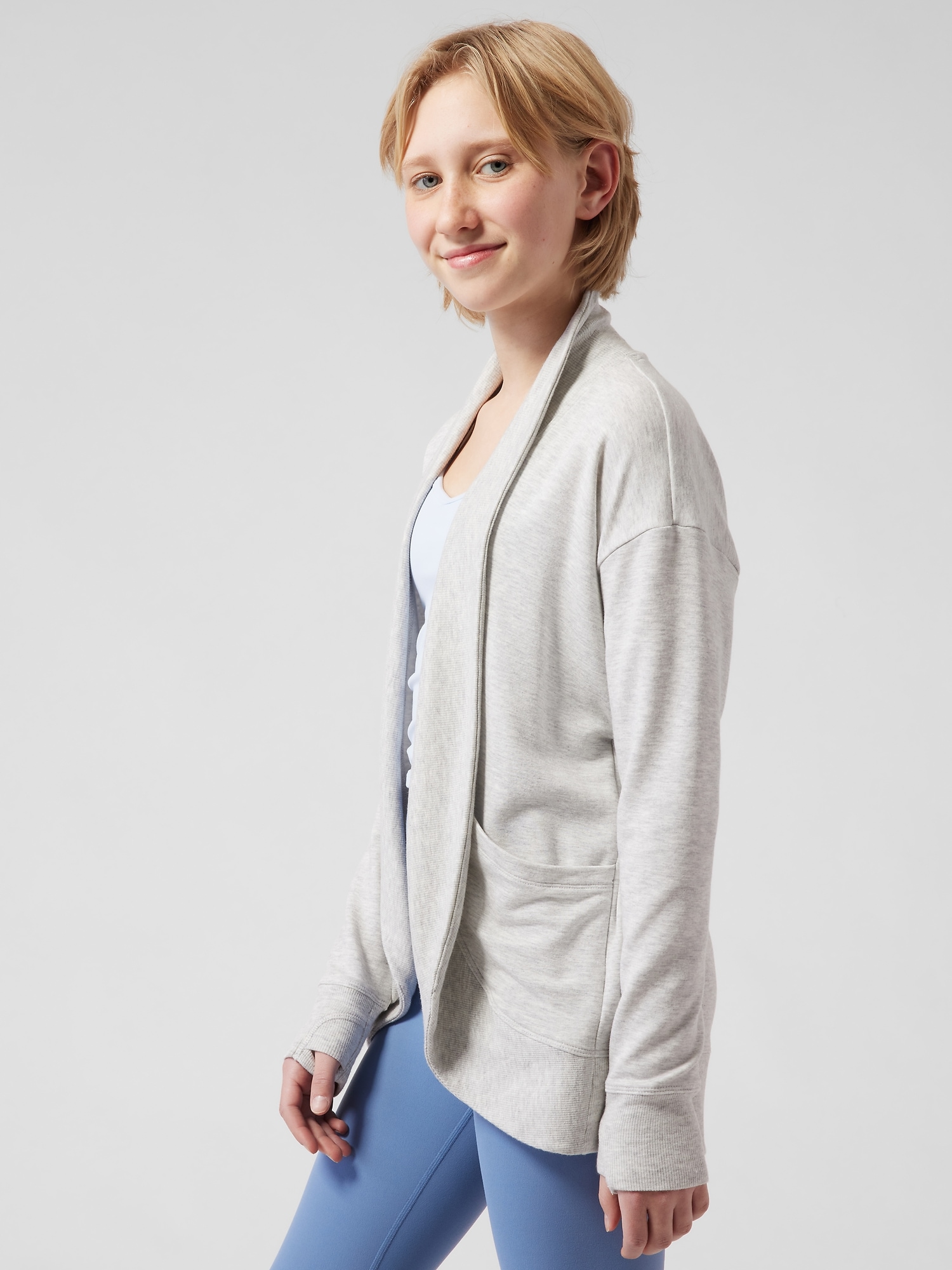 Athleta Girl Wrap Roll Sweatshirt 2.0