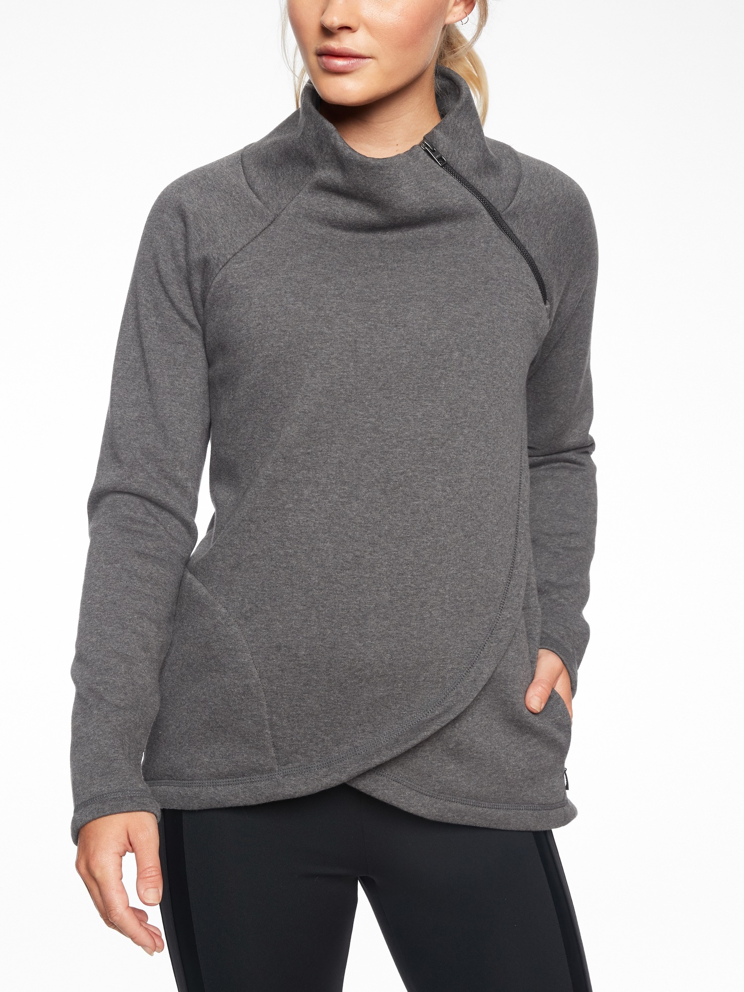 Cozy Karma Asym Pullover