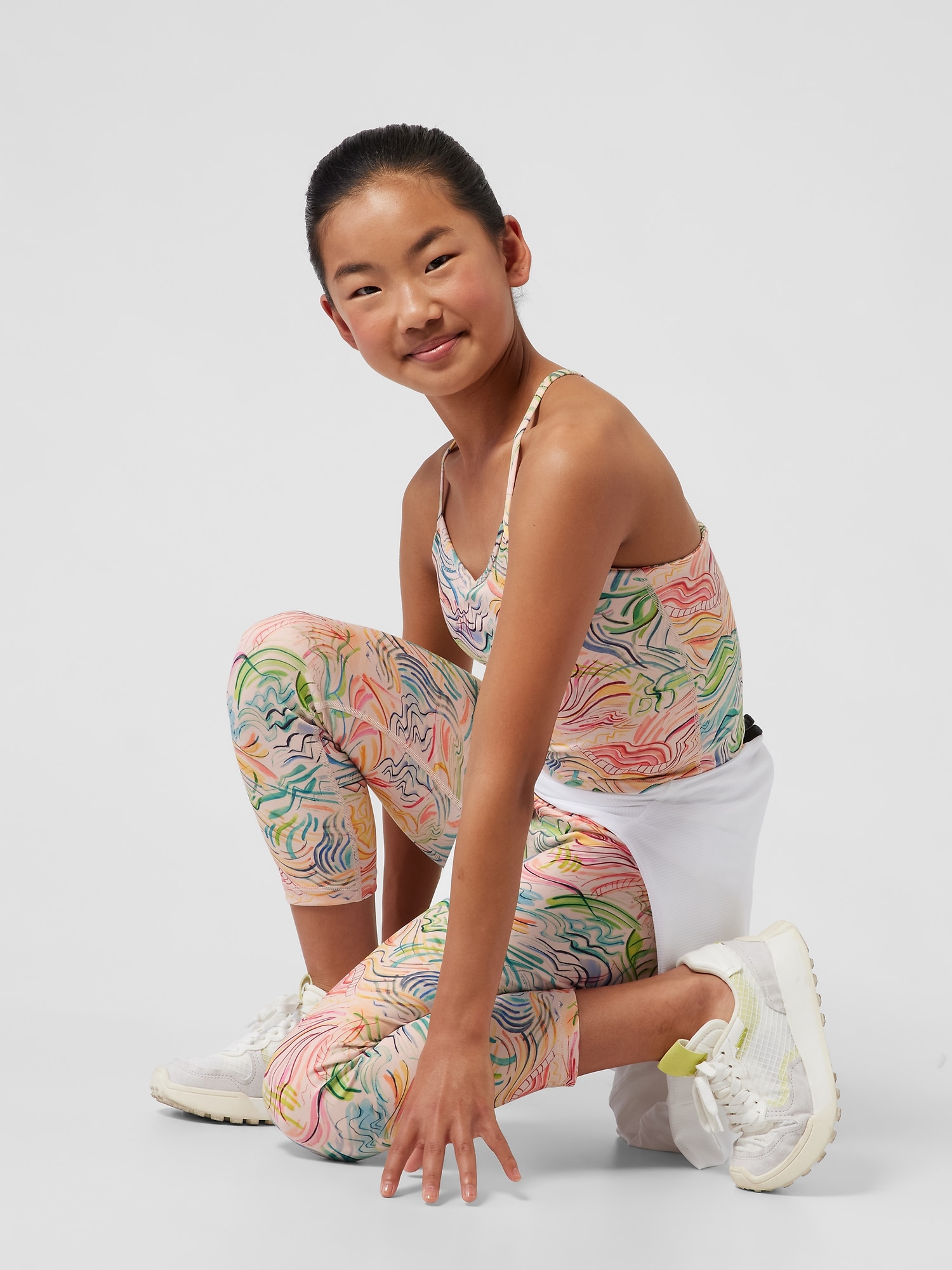 High Rise Chit Chat Capri