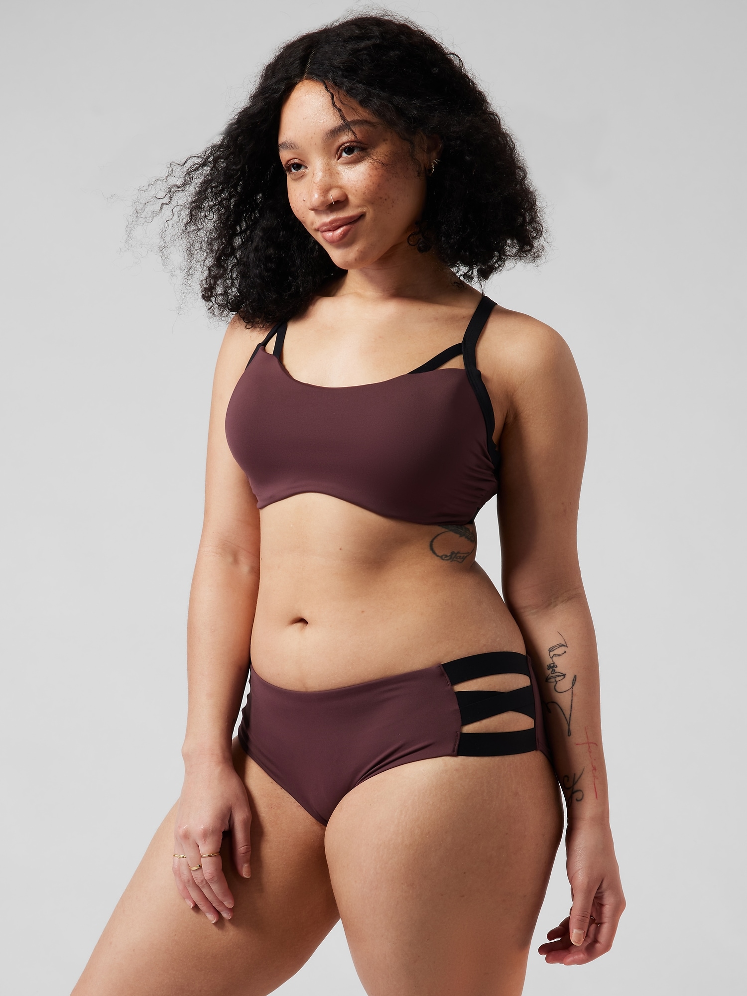 Palm Bra Cup Bikini Top