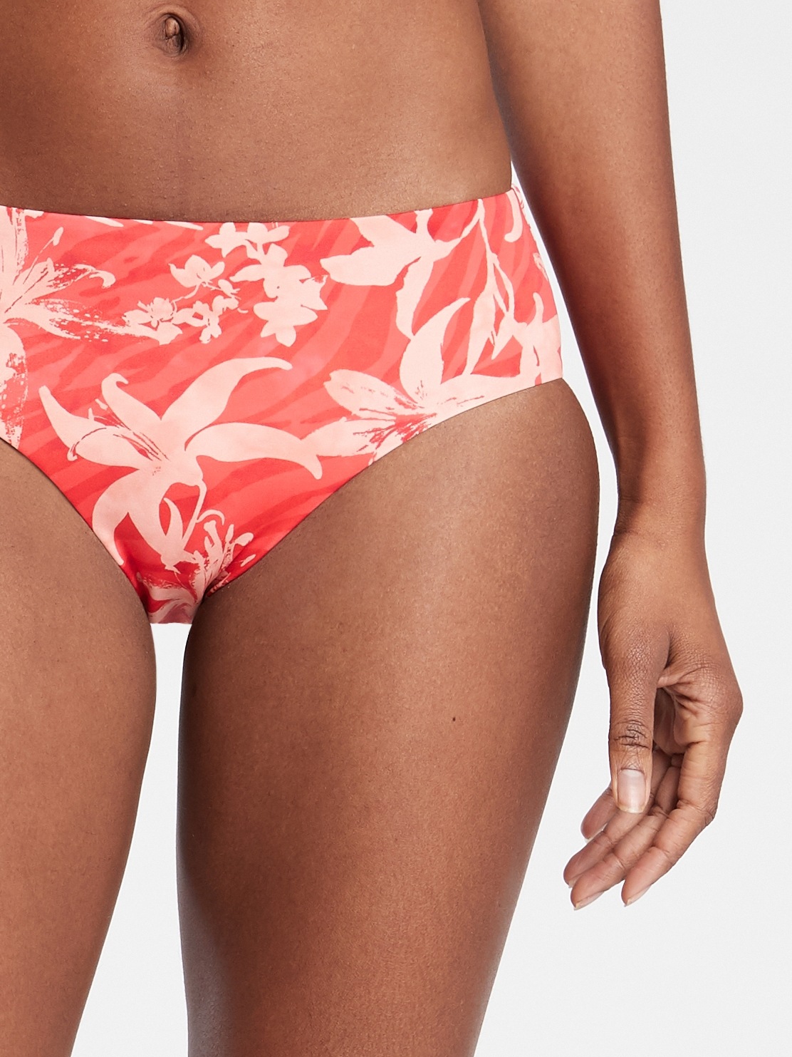 Clean Full Printed Bikini Bottom