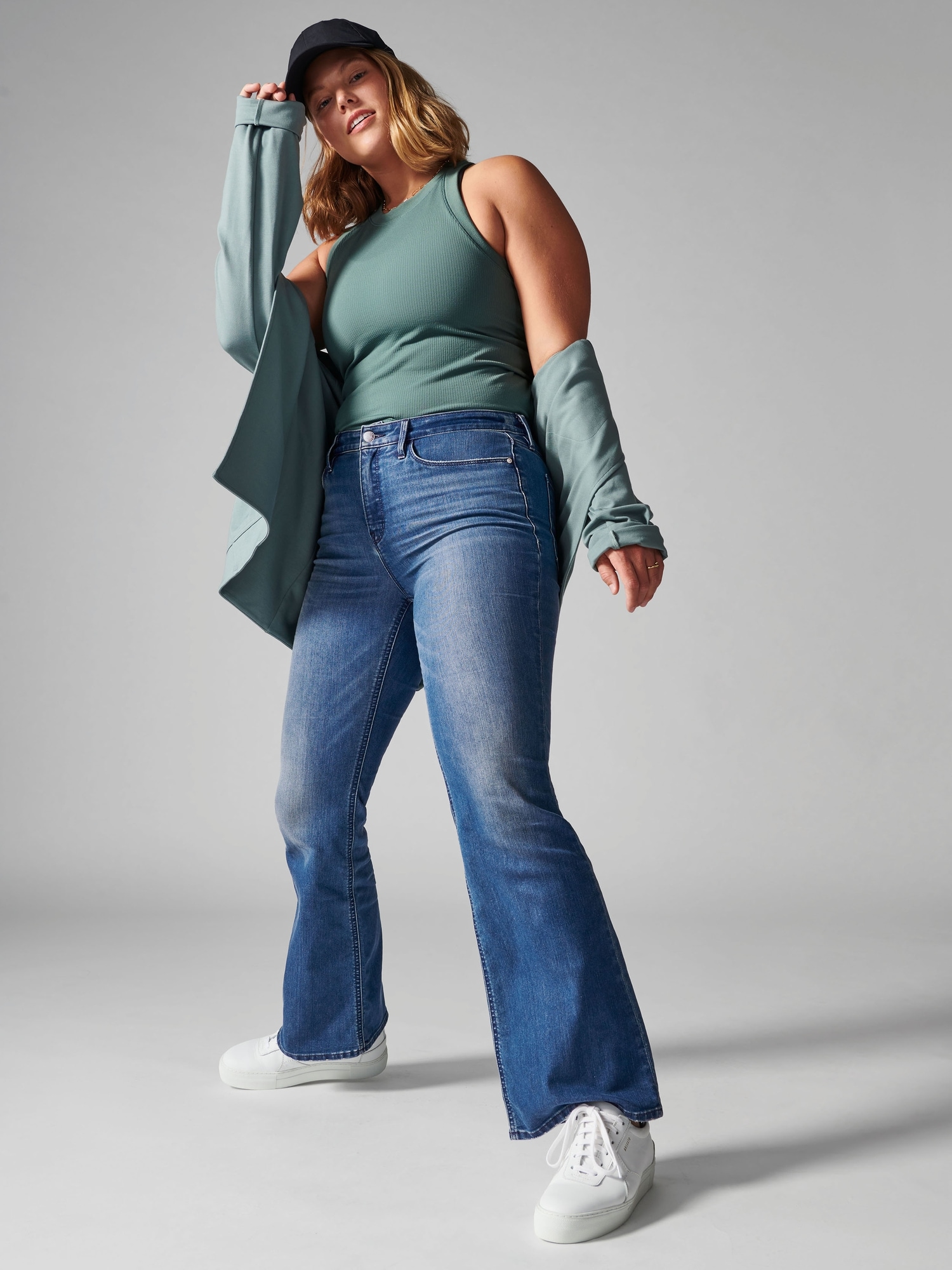 Sculptek Flare Jean in True Blue