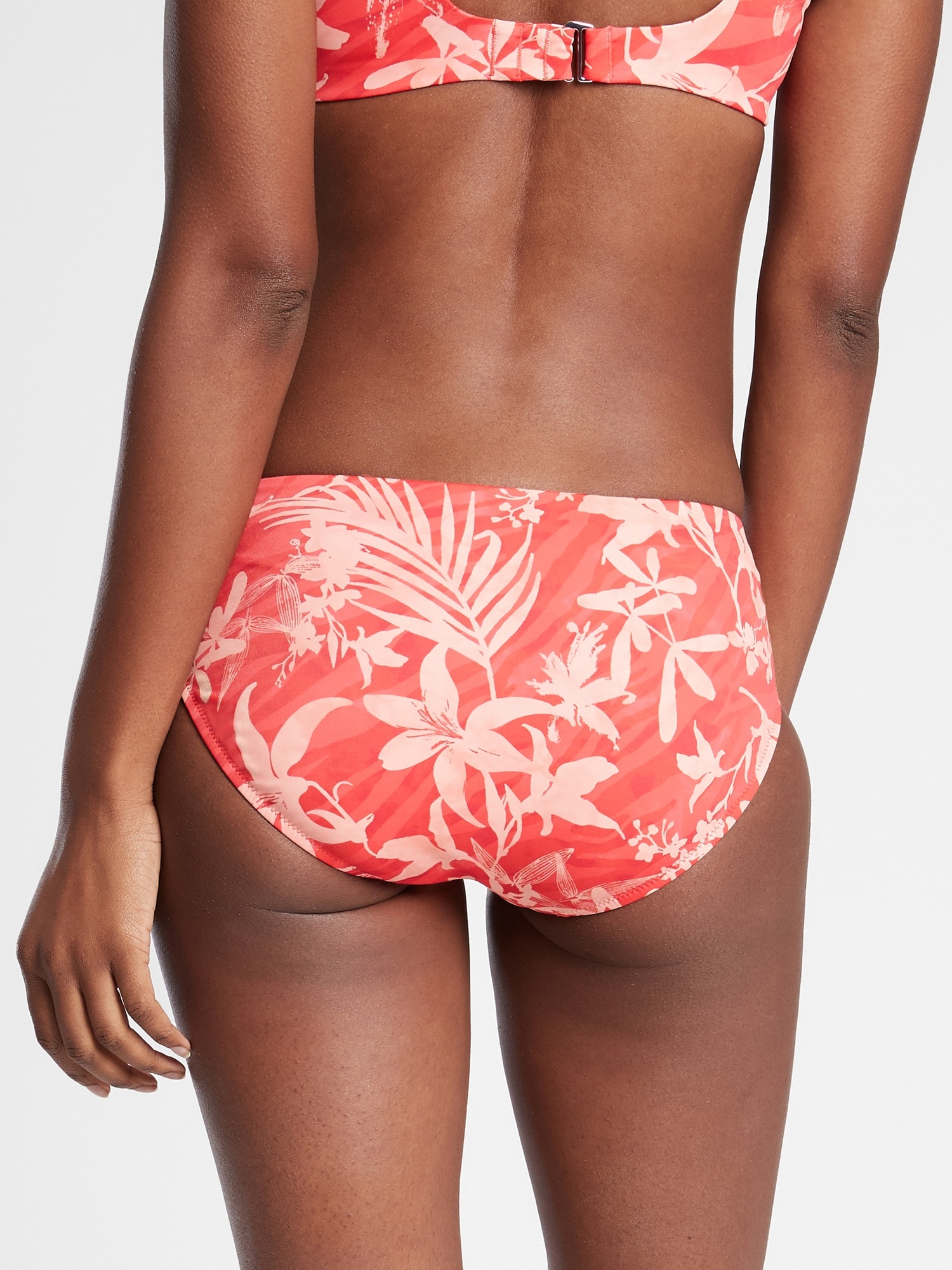 Clean Full Printed Bikini Bottom