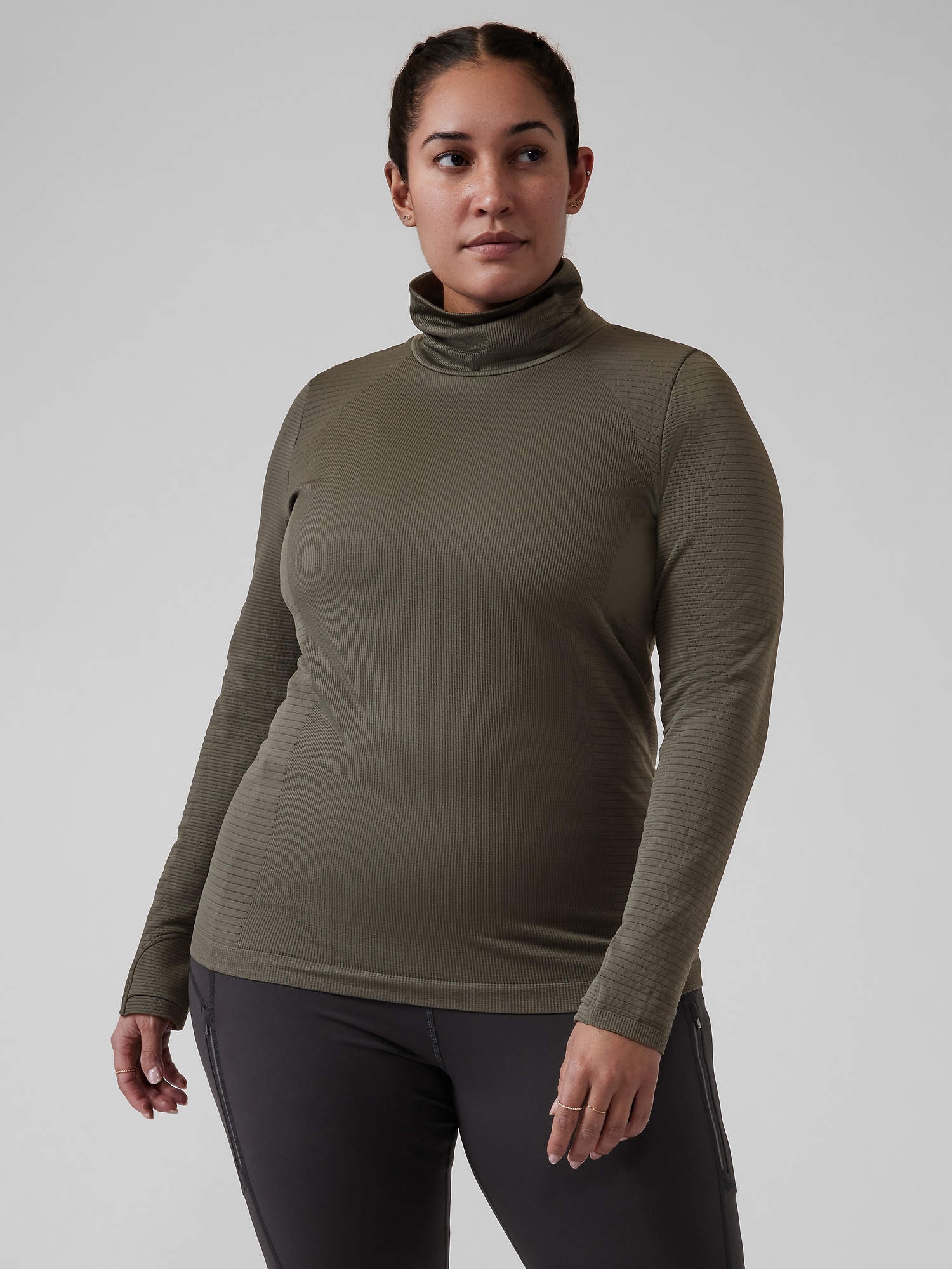 Flurry Blizzard Seamless Turtleneck