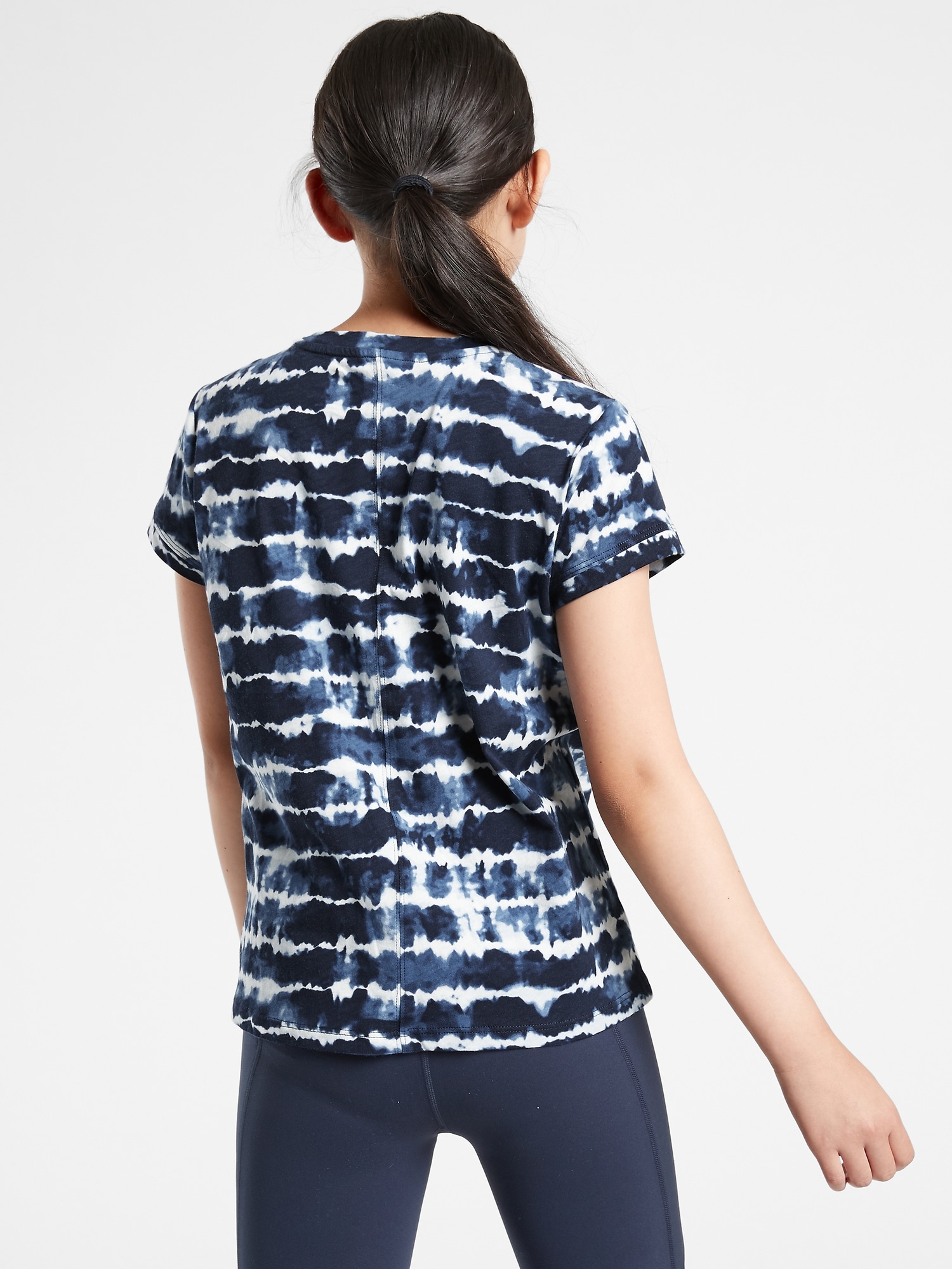 Athleta Girl Daily Tie Dye Tee