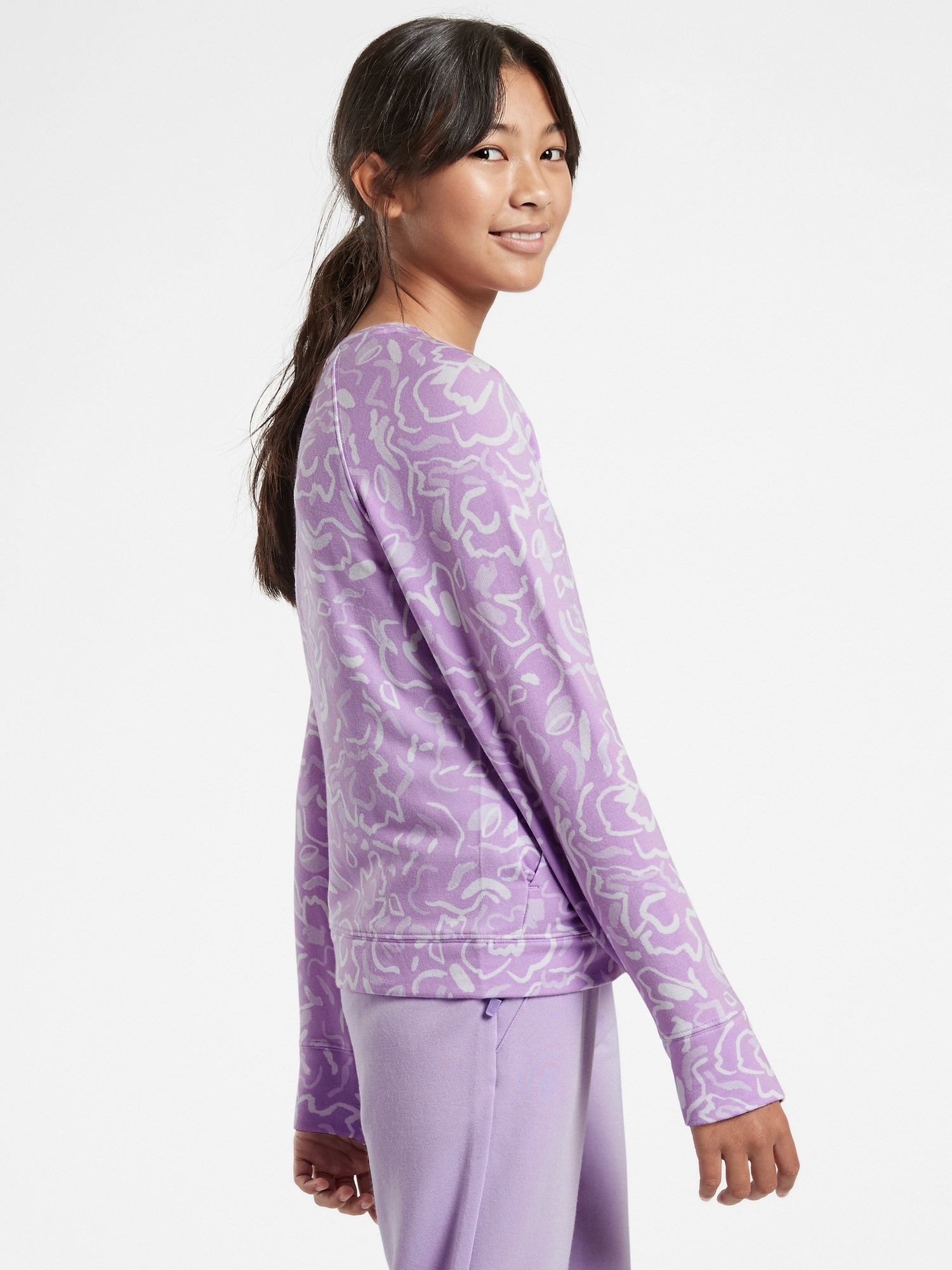 Athleta Girl Warm Up Sweatshirt