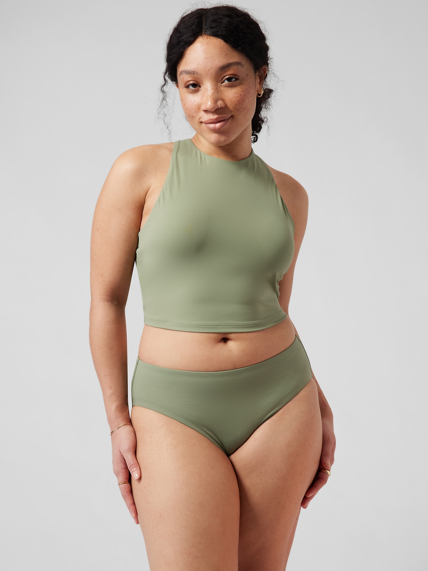 Palm Conscious Crop Bikini Top A