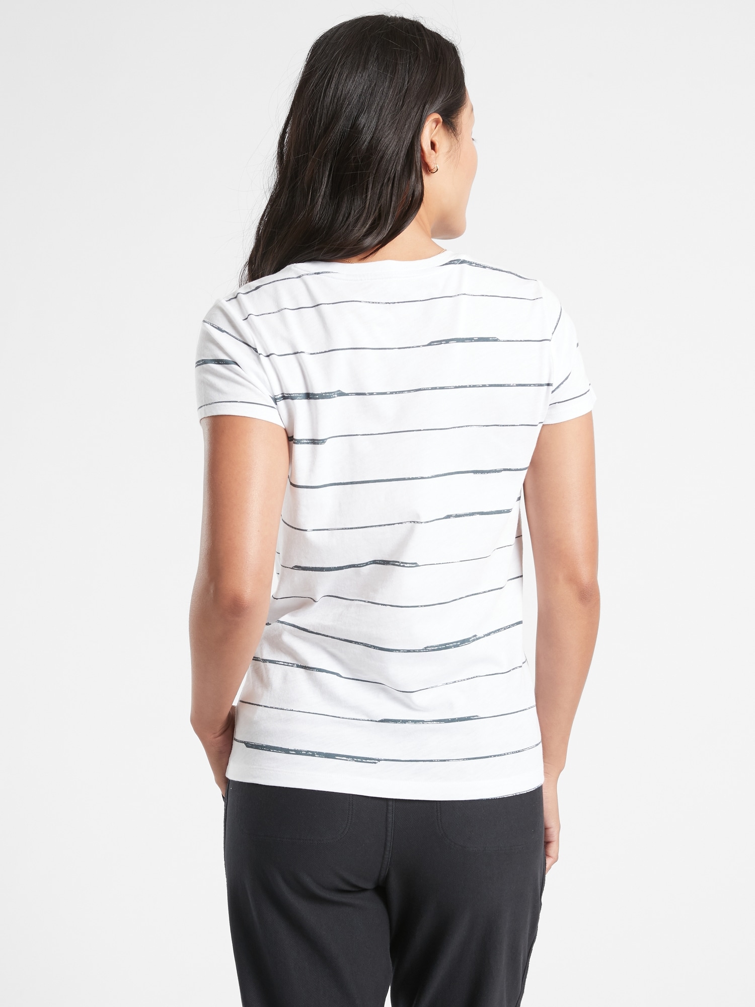 Organic Daily Striped Tee