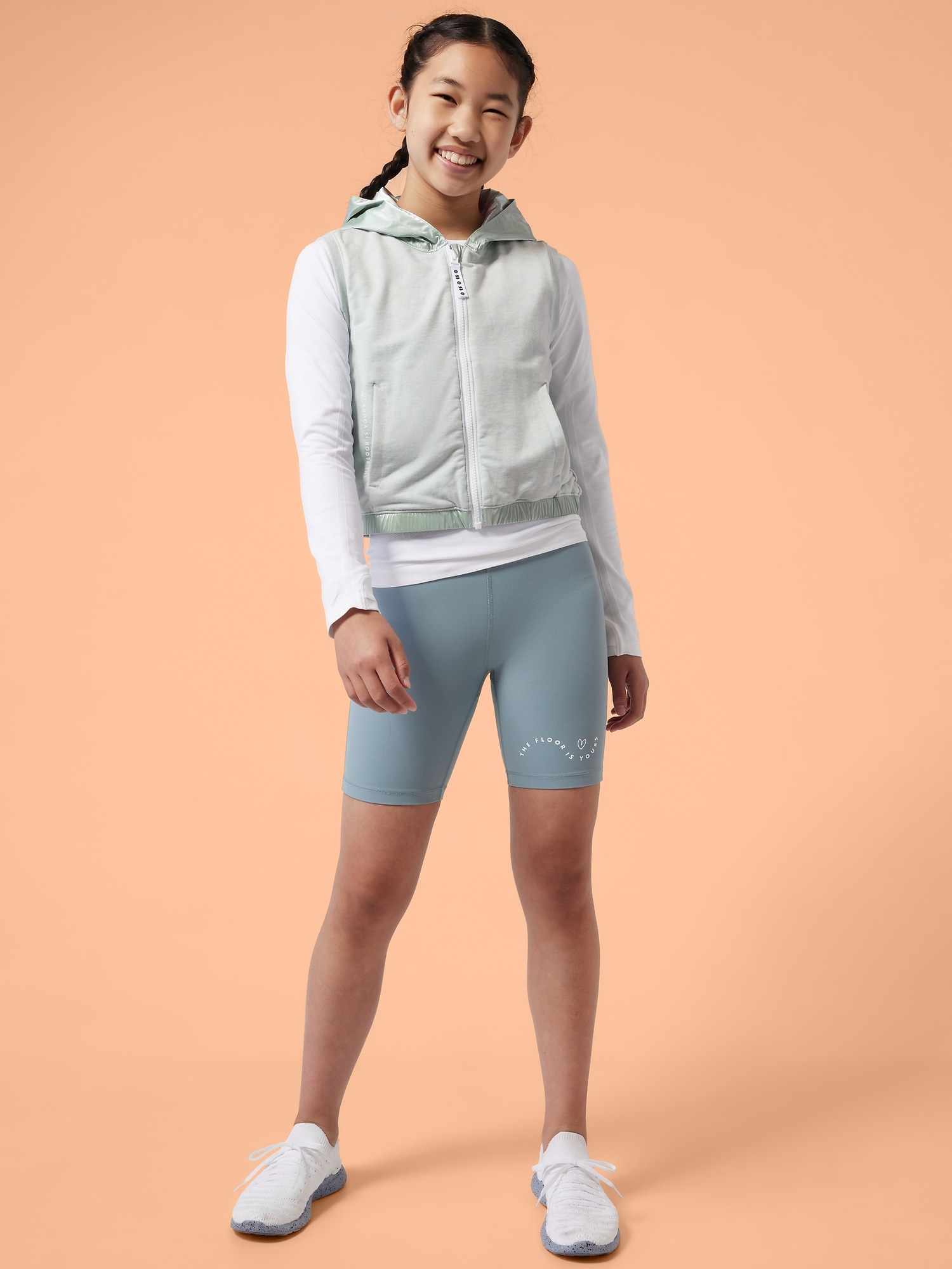 Athleta Girl SB Shine Reversible Vest