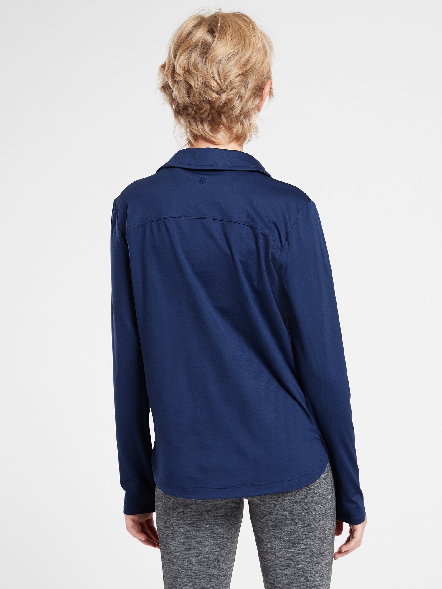 Athleta Girl School Day Longsleeve Polo