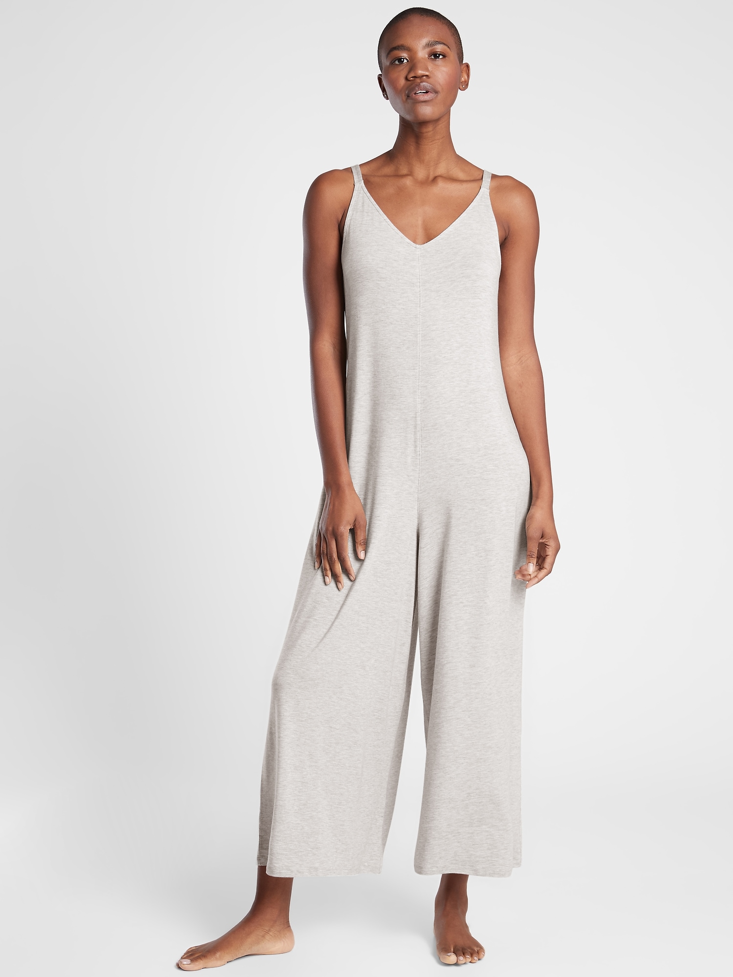 Nighttime Bliss Sleep V Neck Romper