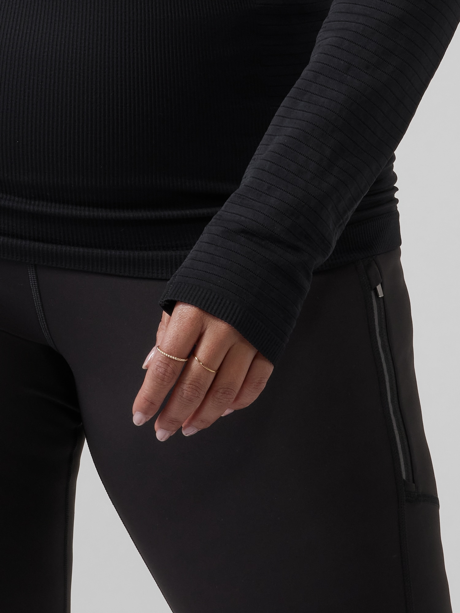 Flurry Blizzard Seamless Turtleneck