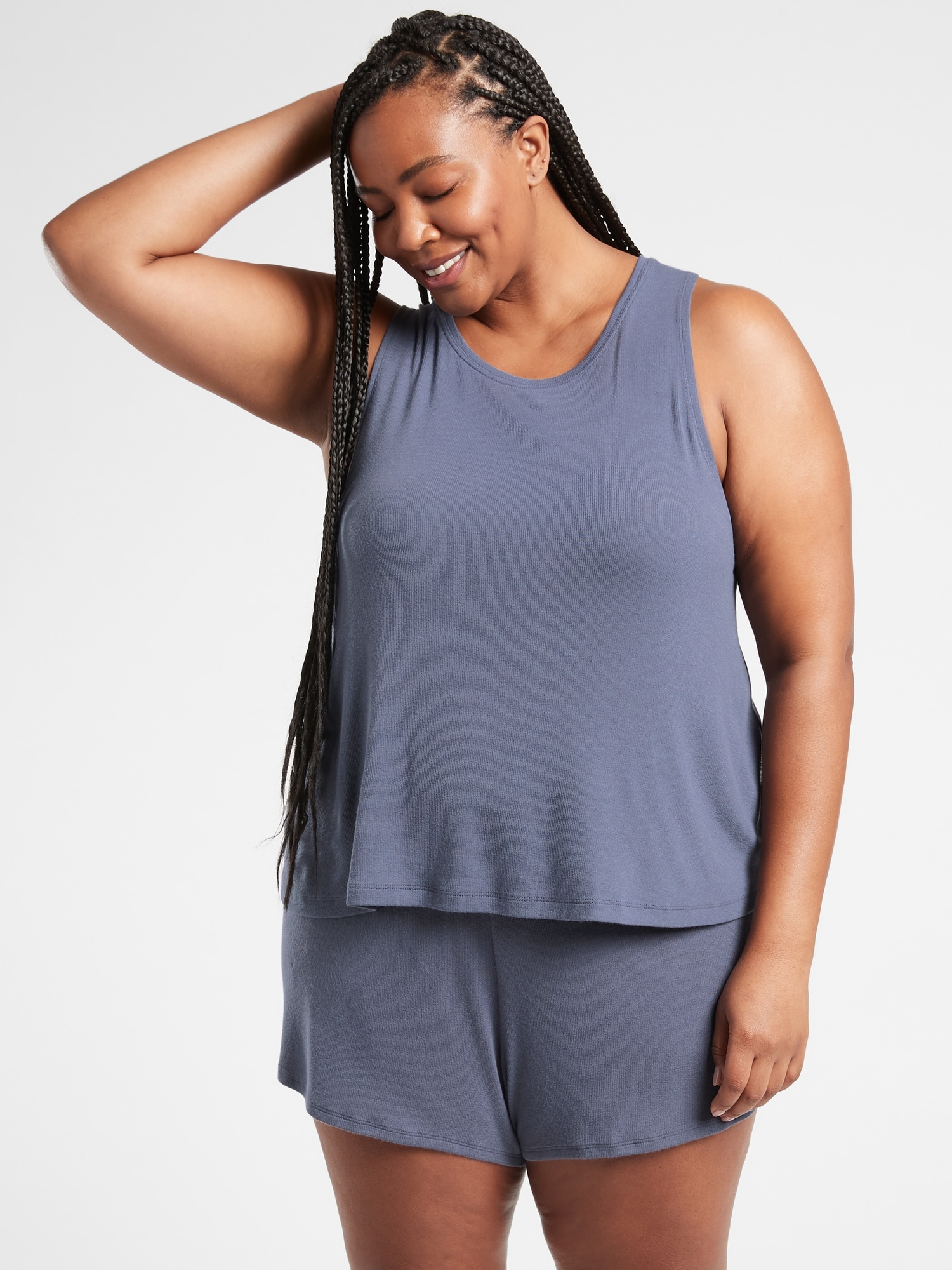 Well Rested Rib Sleep Tank